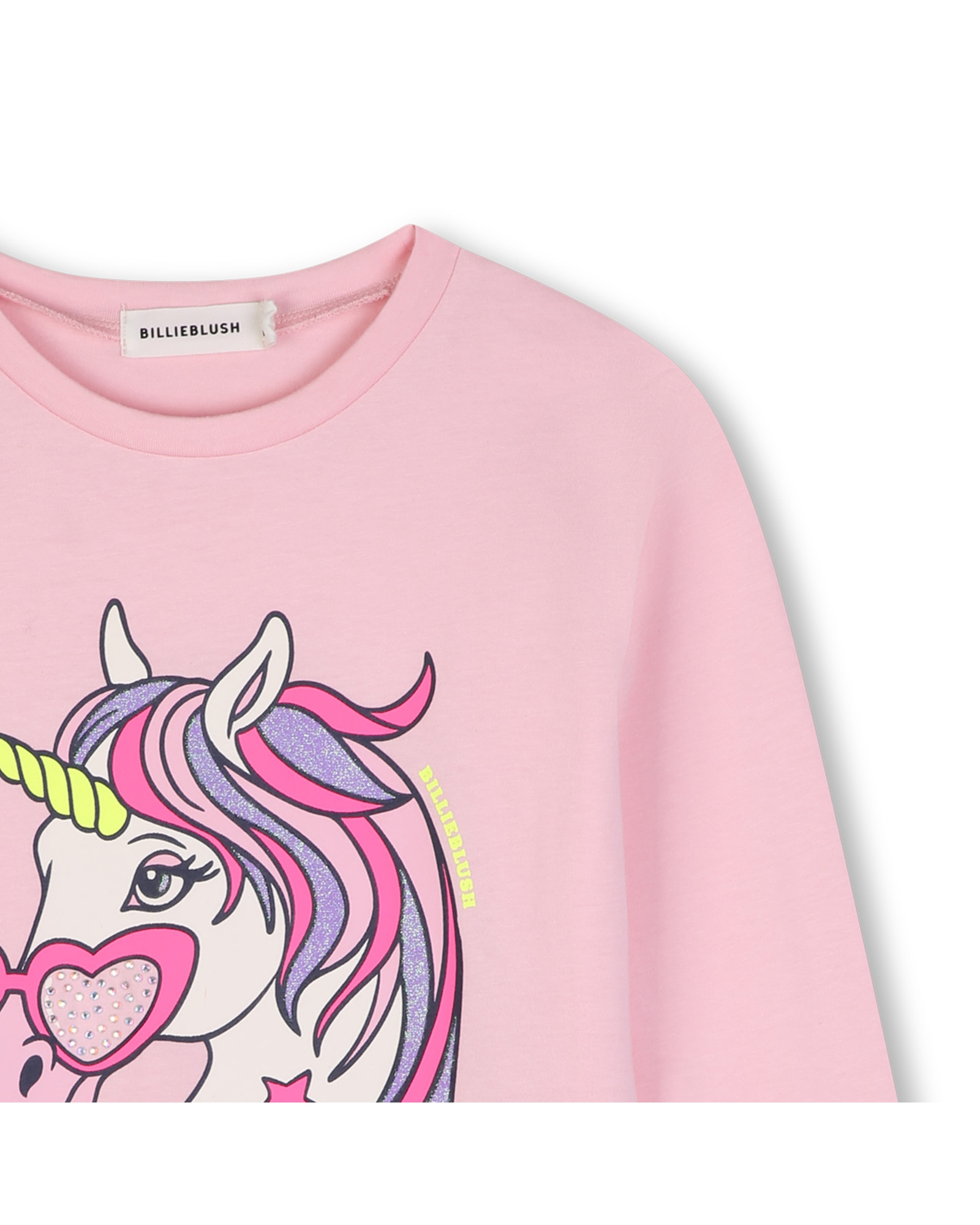Camiseta de niña de manga larga con estampado grande - Billieblush - Multicolor Multicolor-2