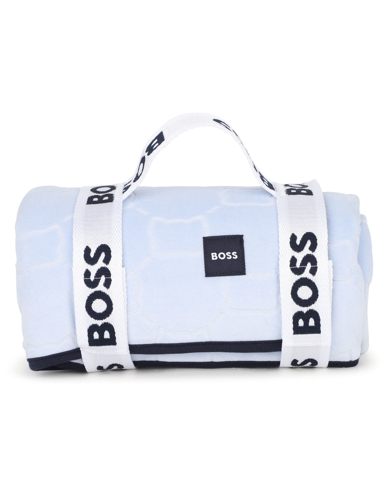 Accesorio de niño con estampado grande - BOSS Kidswear - Azul Azul-4