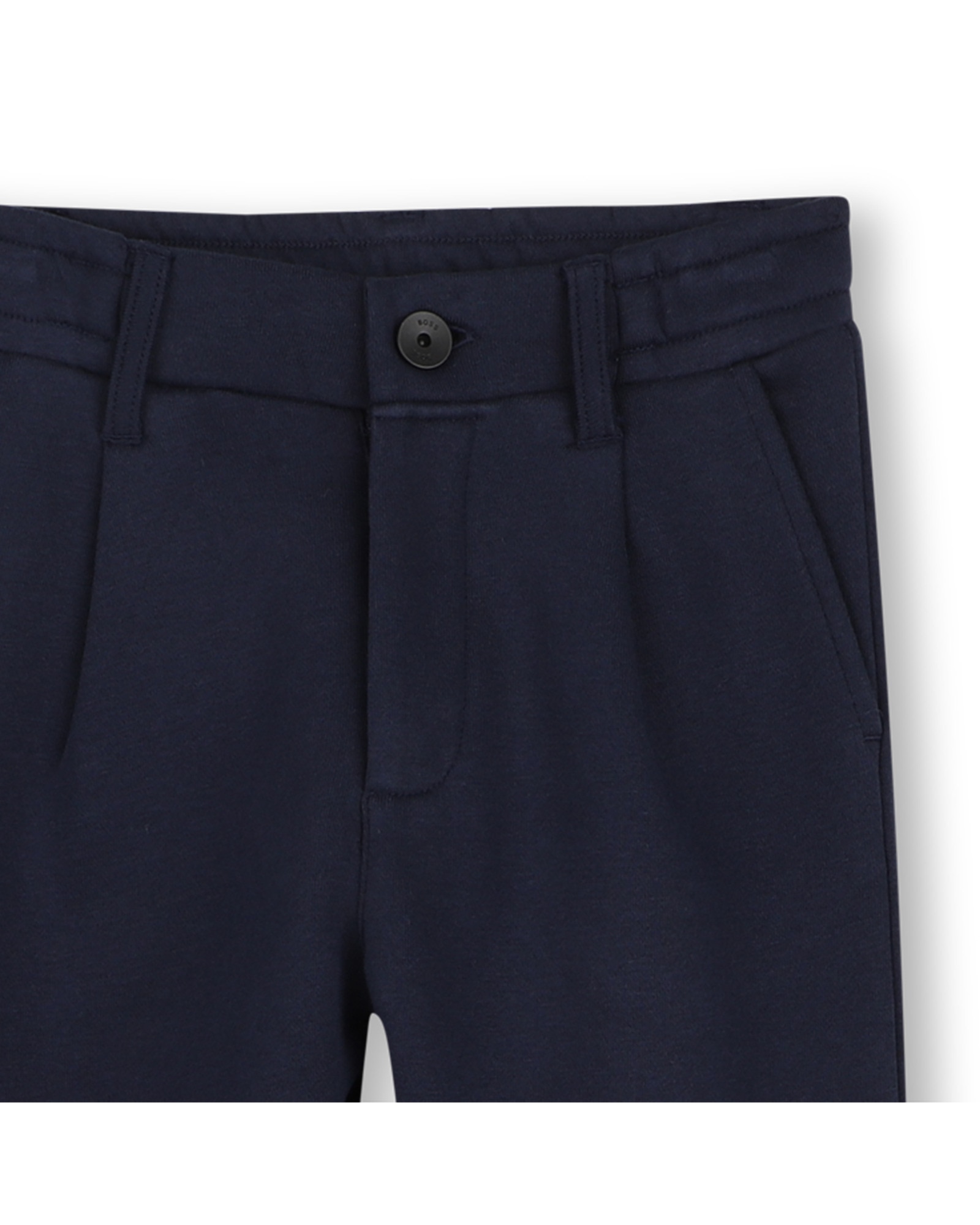 Imagen 2 de Pantalón cinco bolsillos de niño liso - BOSS Kidswear - Azul marino Azul marino