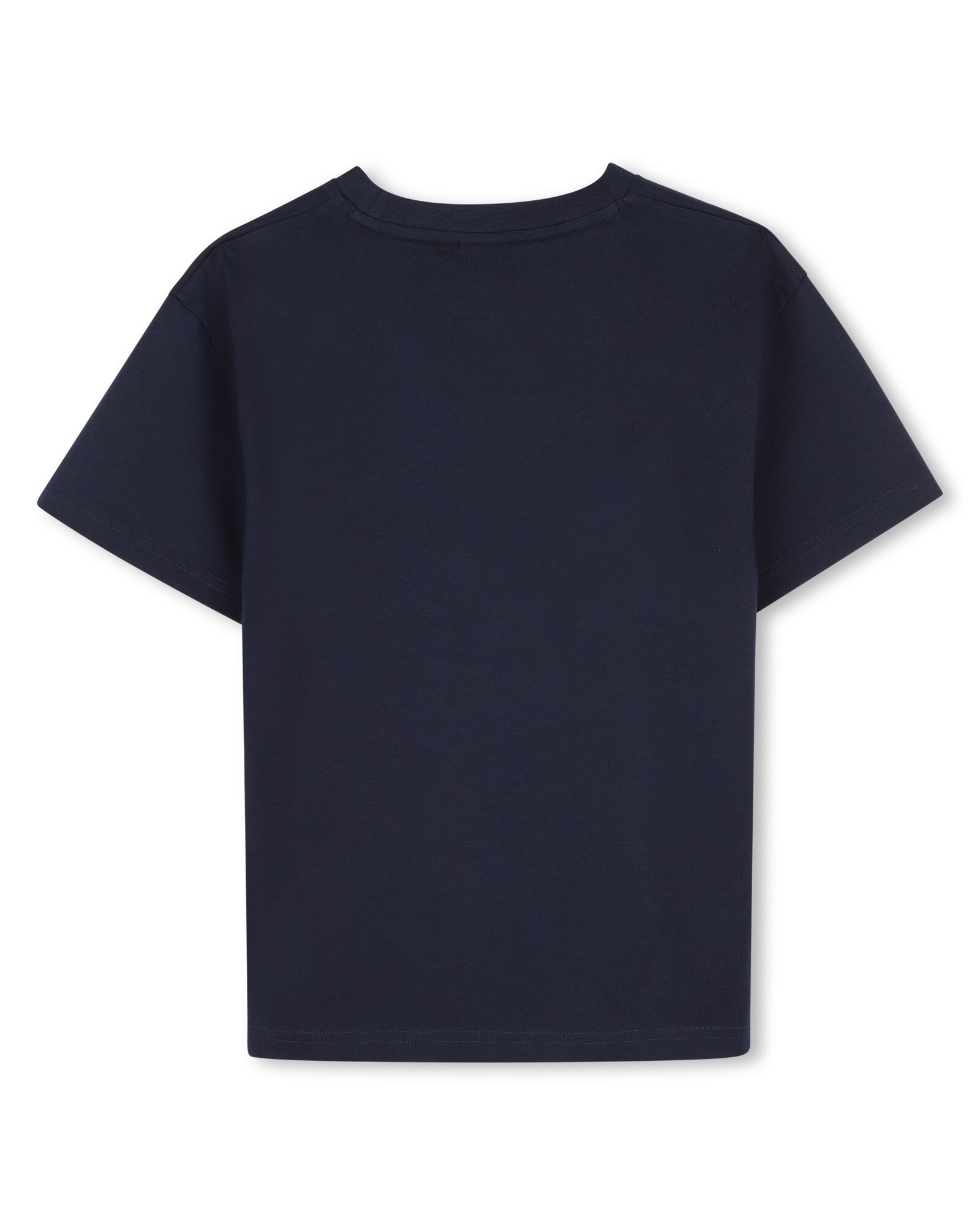 Camiseta de niño de manga corta con estampado grande - BOSS Kidswear - Azul marino Azul marino-3