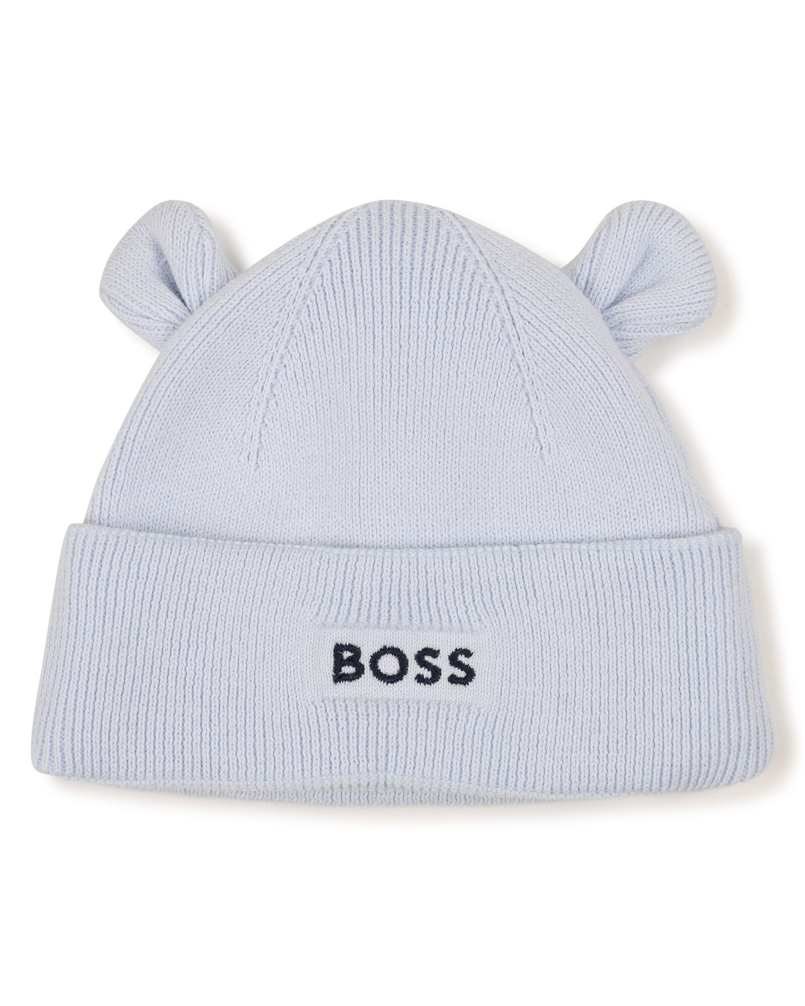 Gorro de bebé niño liso - BOSS Kidswear - Azul Azul-2