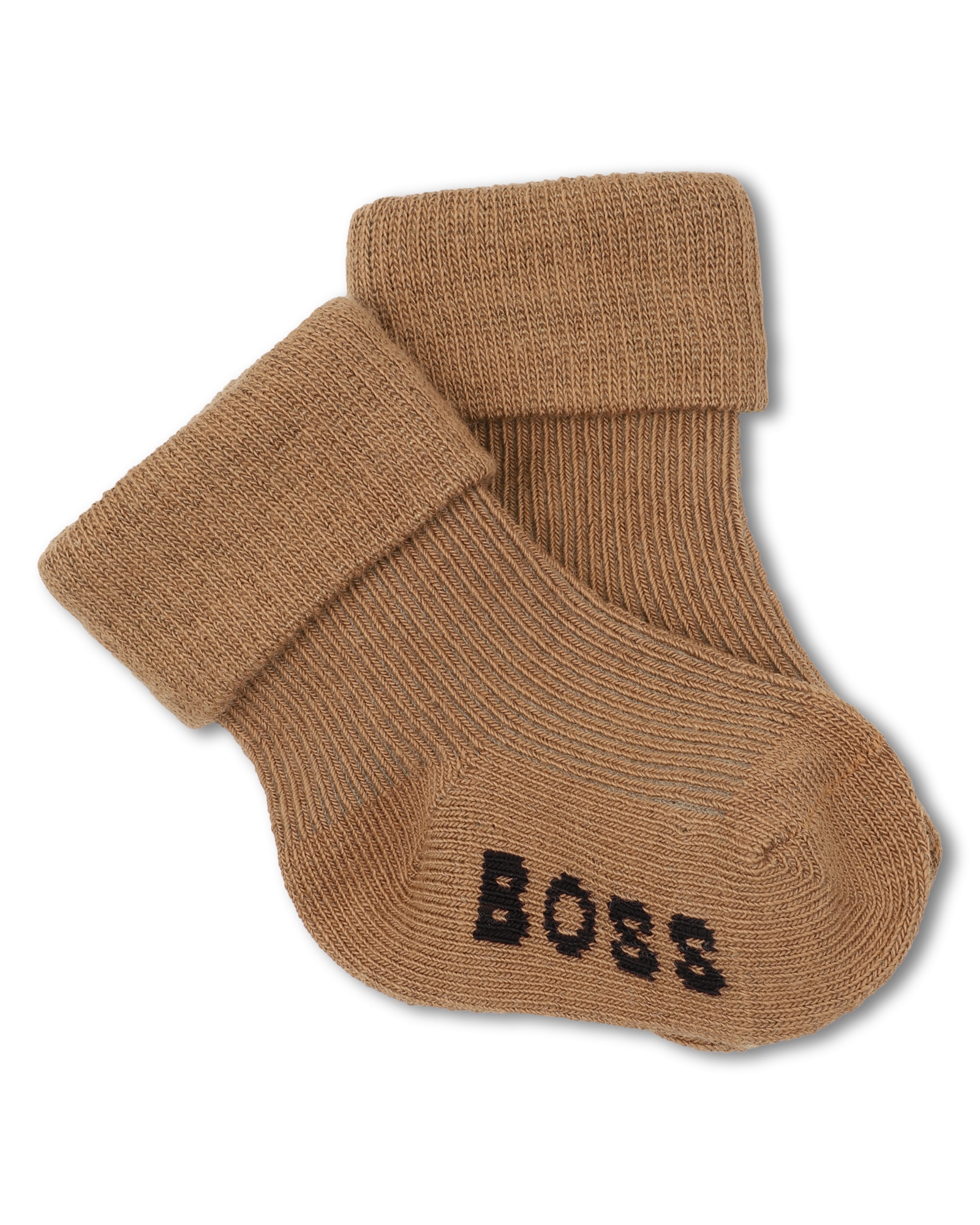 Calcetines de bebé niño con estampado grande - BOSS Kidswear - Marrón claro Marrón claro-2