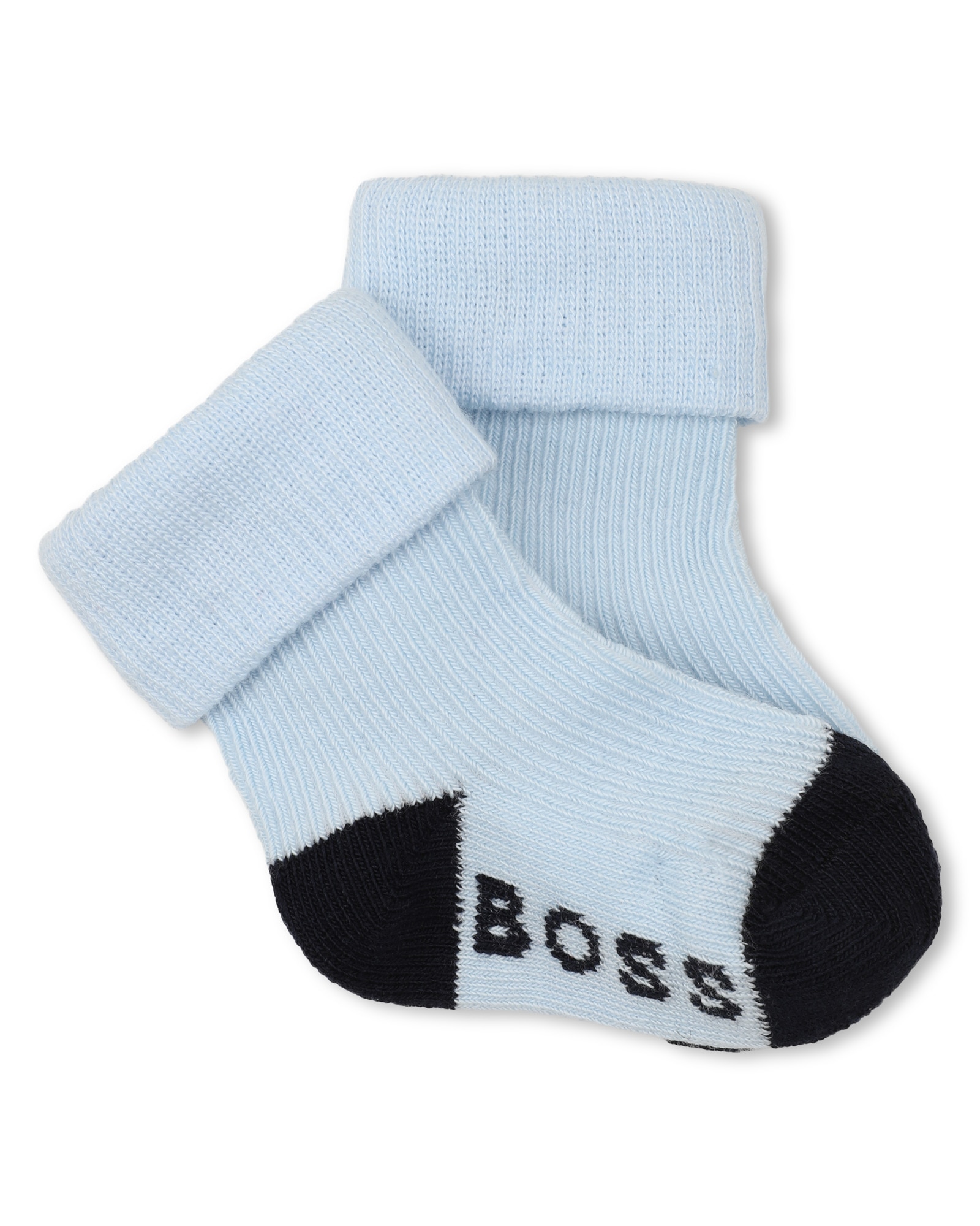 Calcetines de bebé niño con estampado grande - BOSS Kidswear - Azul Azul-2