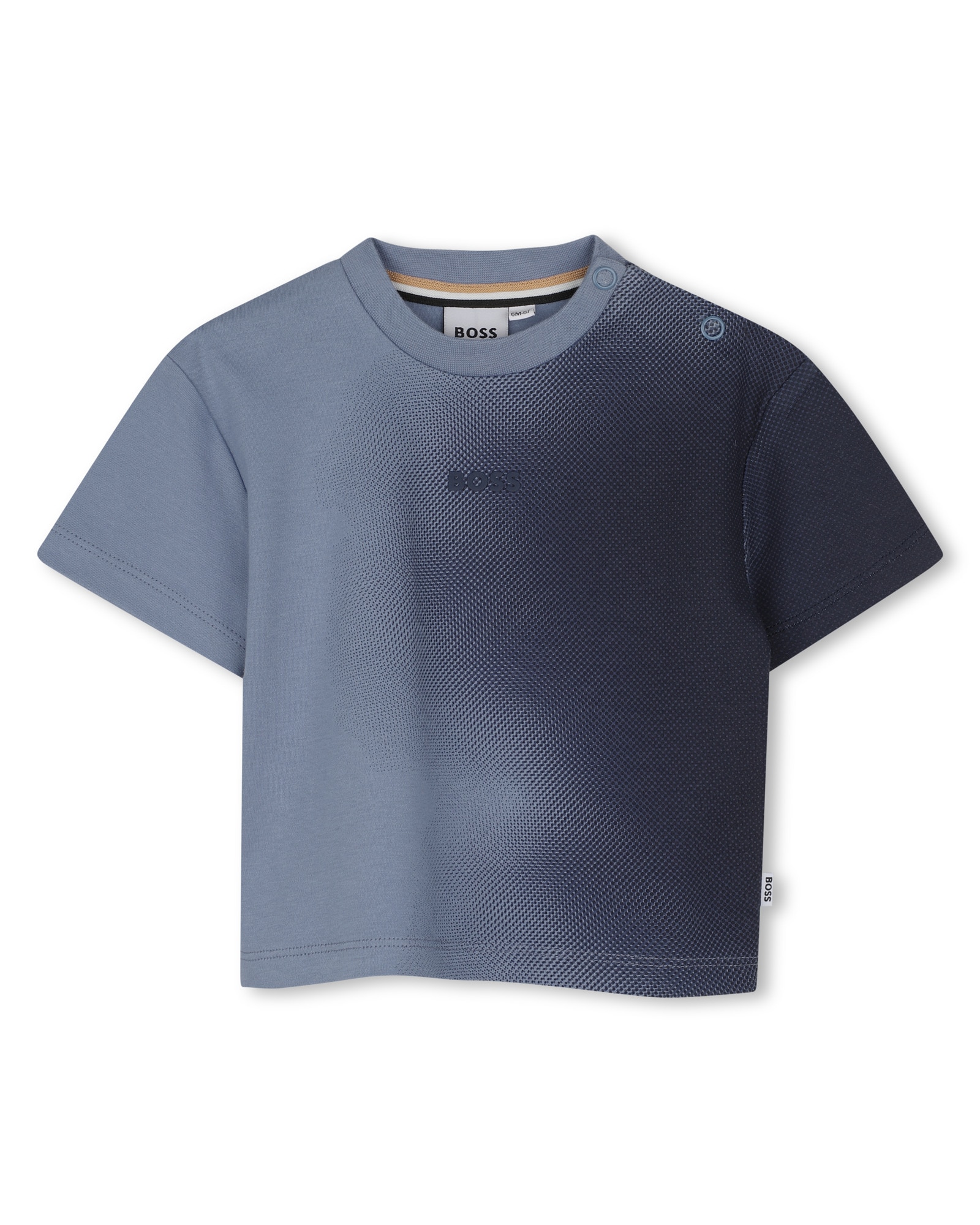 Imagen 0 de Camiseta de bebé niño de manga corta con fantasía Azul