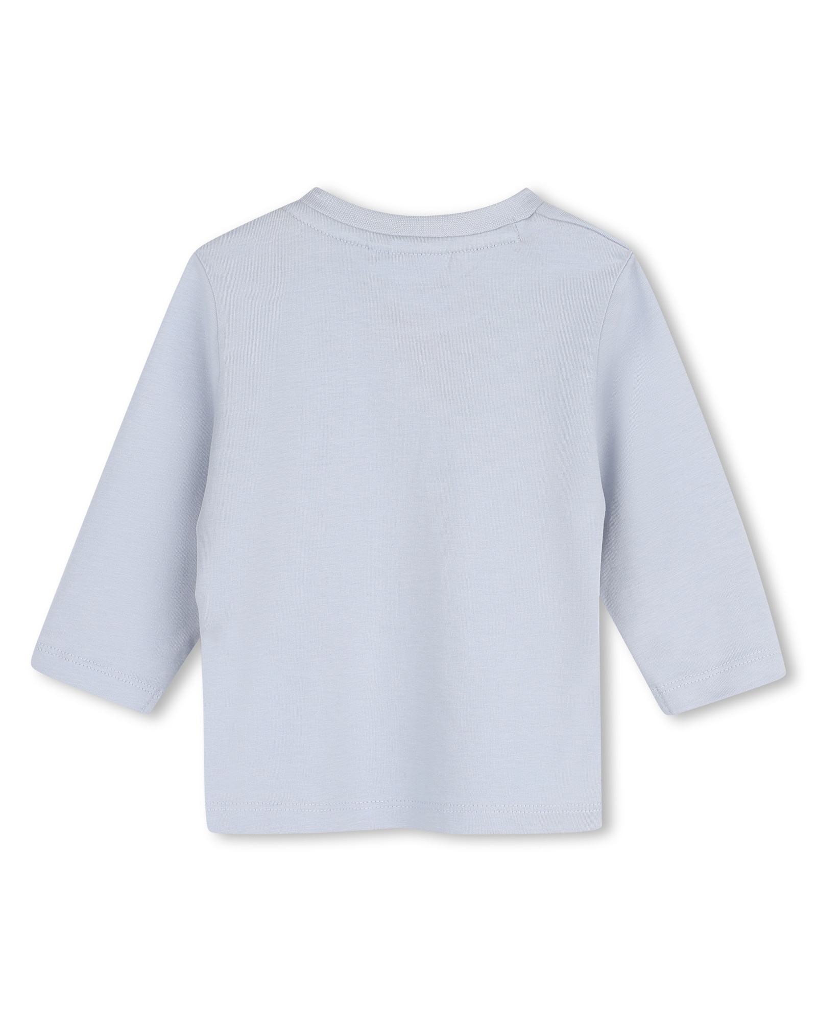 Imagen 3 de Camiseta de bebé niño de manga larga con estampado grande - BOSS Kidswear - Azul claro Azul claro