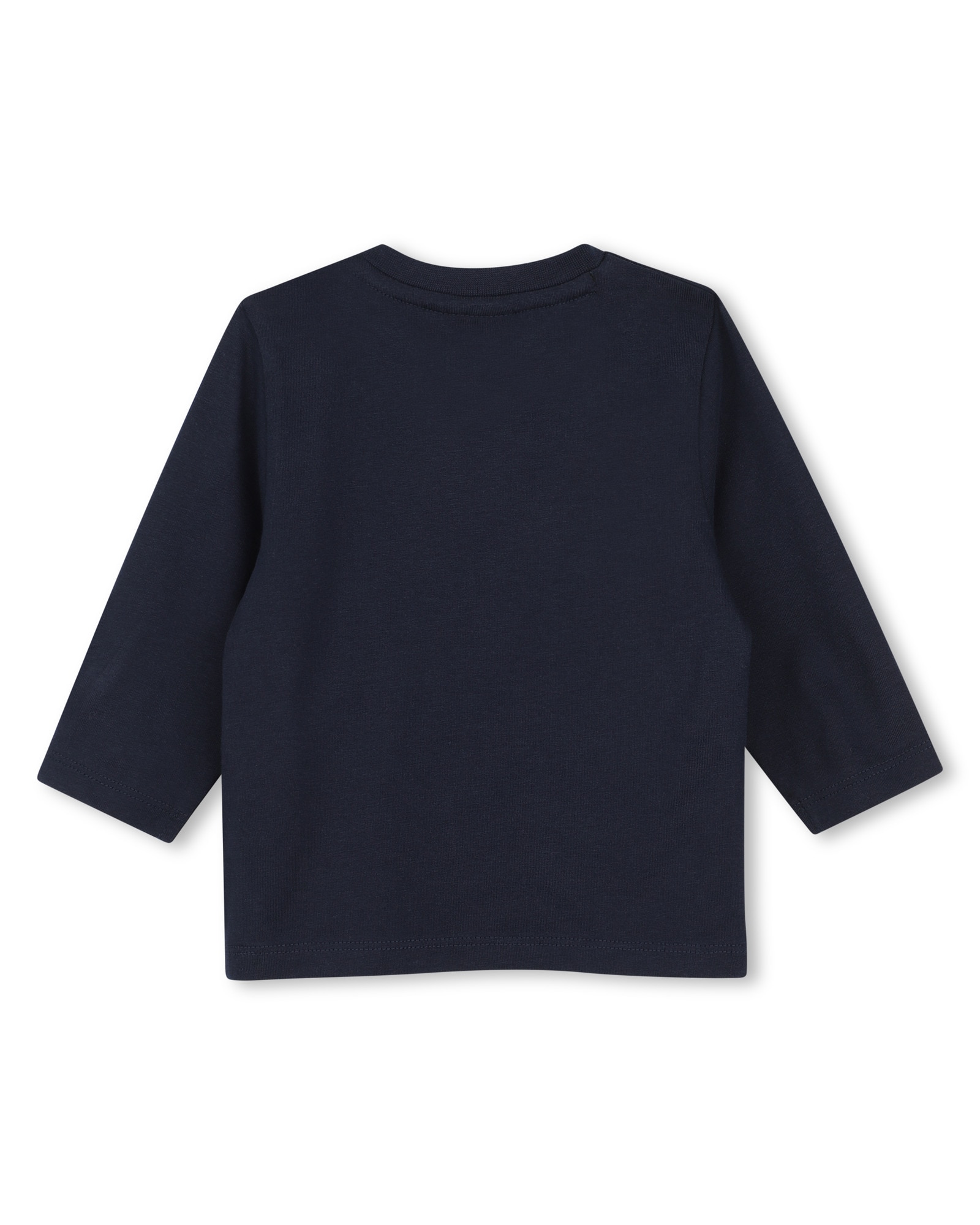 Imagen 3 de Camiseta de bebé niño de manga larga con estampado grande - BOSS Kidswear - Azul marino Azul marino