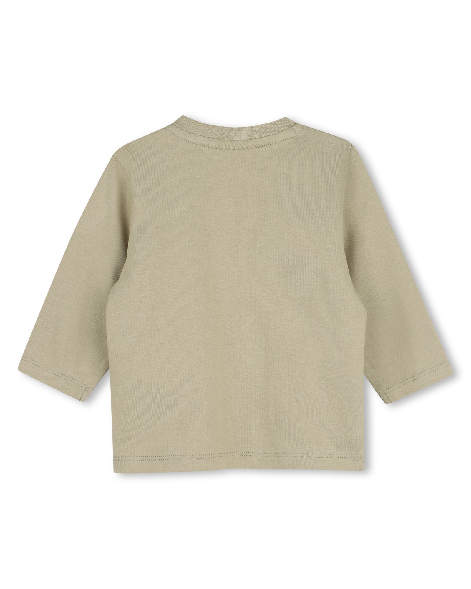 Imagen 3 de Camiseta de bebé niño de manga larga con estampado grande - BOSS Kidswear - Verde Verde