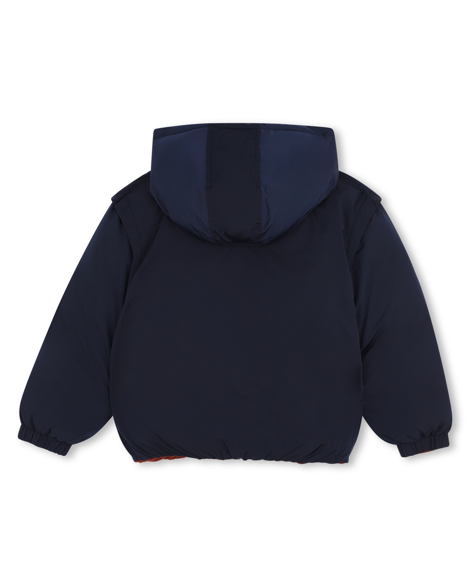 Abrigo de niña liso - BOSS Kidswear - Azul marino Azul marino-3