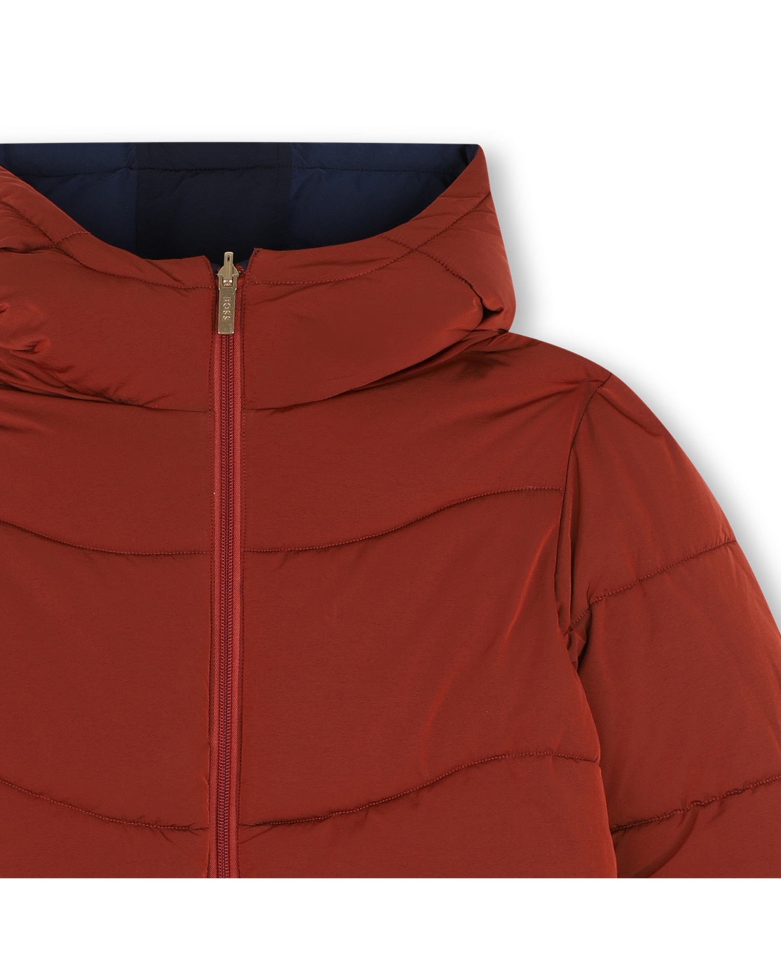 Abrigo de niña liso - BOSS Kidswear - Azul marino Azul marino-5