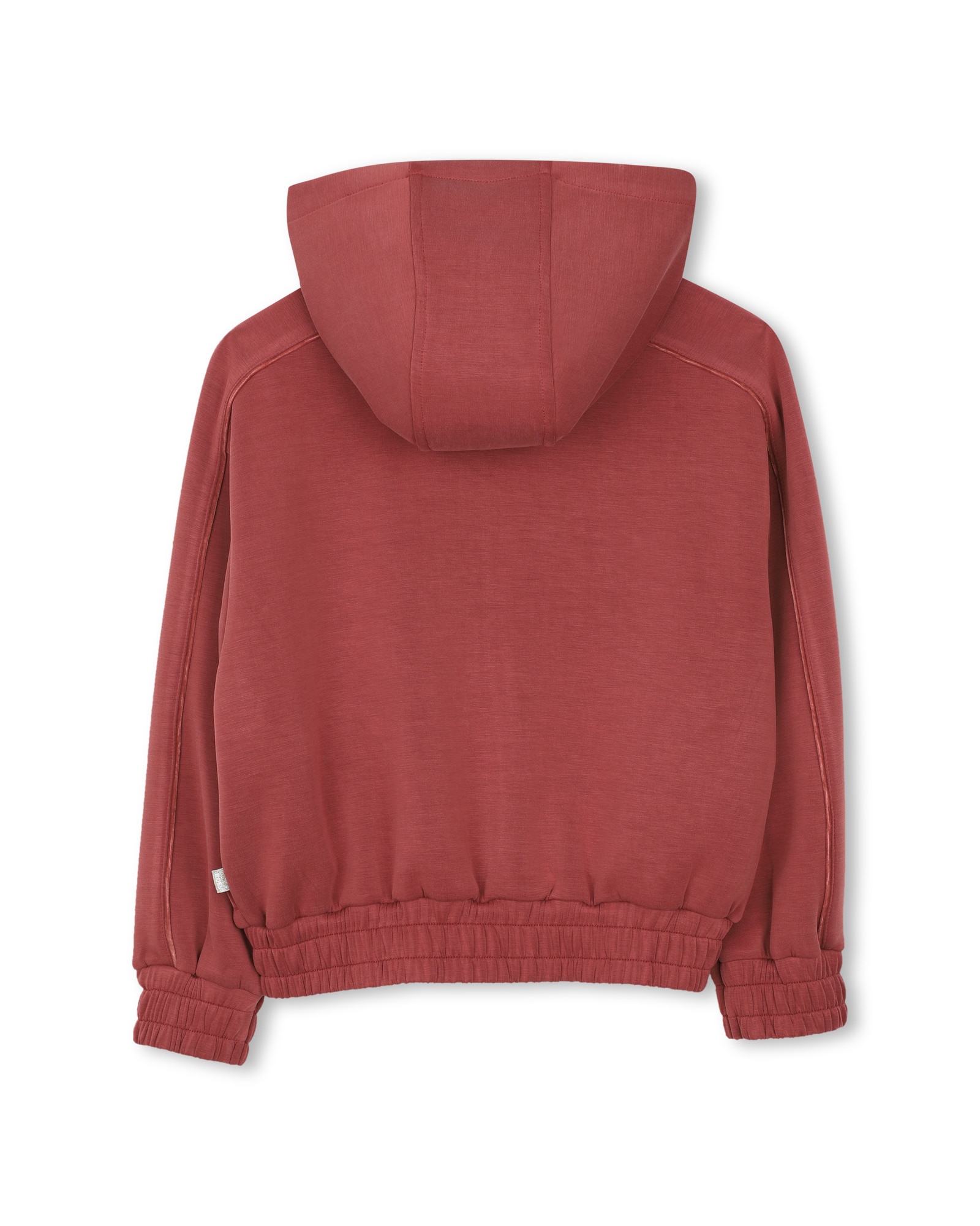 Imagen 3 de Chaqueta de punto de niña liso - BOSS Kidswear - Burdeos Burdeos
