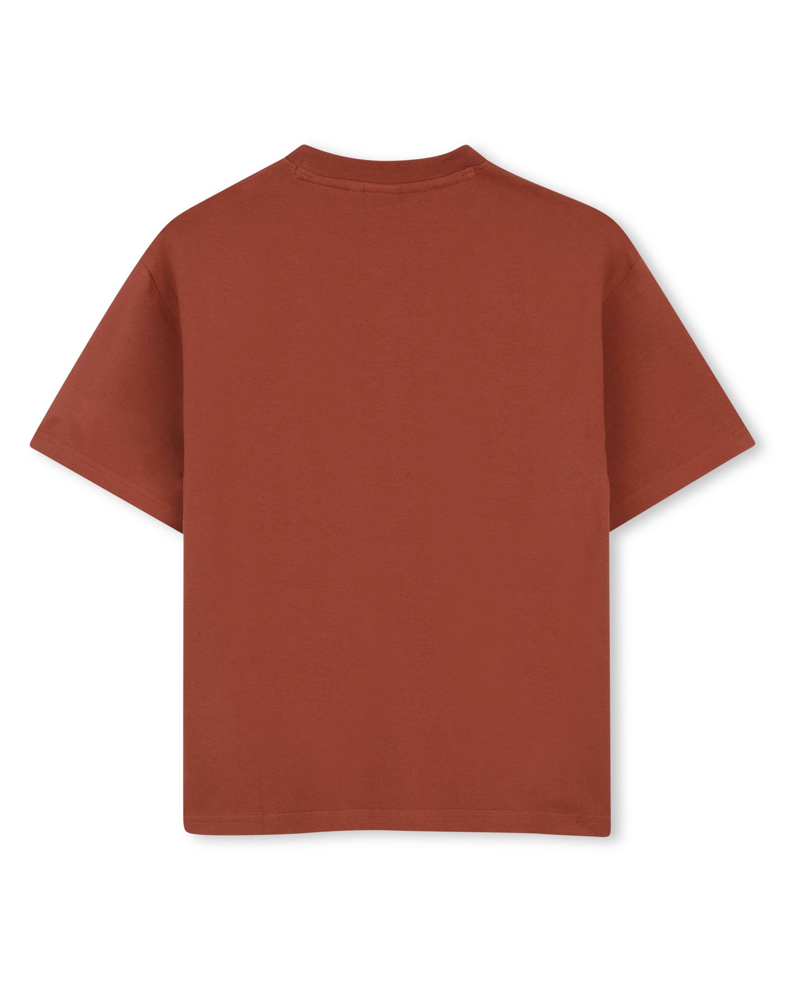Imagen 3 de Camiseta de niña de manga corta liso - BOSS Kidswear - Burdeos Burdeos