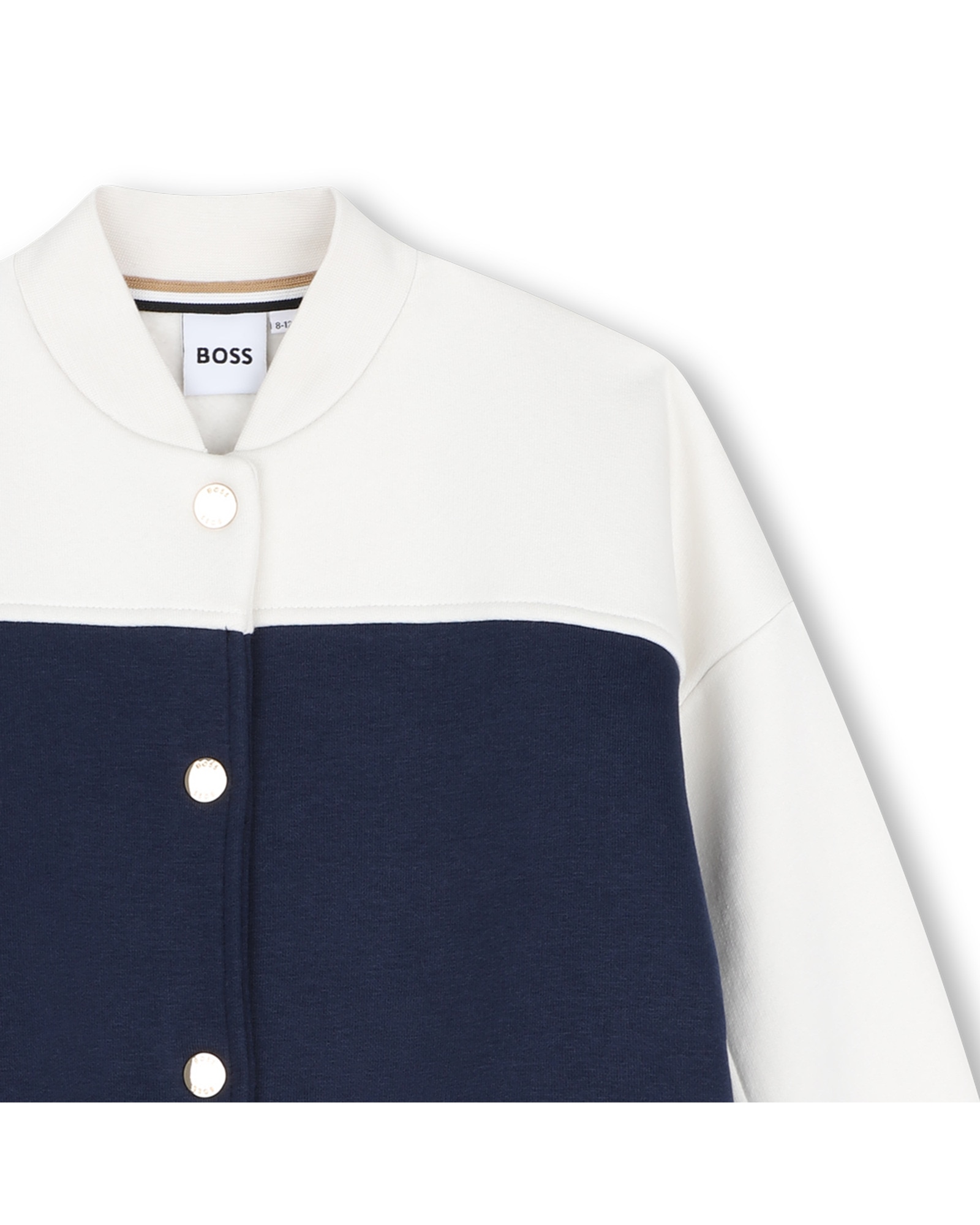 Imagen 2 de Cazadora de niña con fantasía - BOSS Kidswear - Azul marino Azul marino