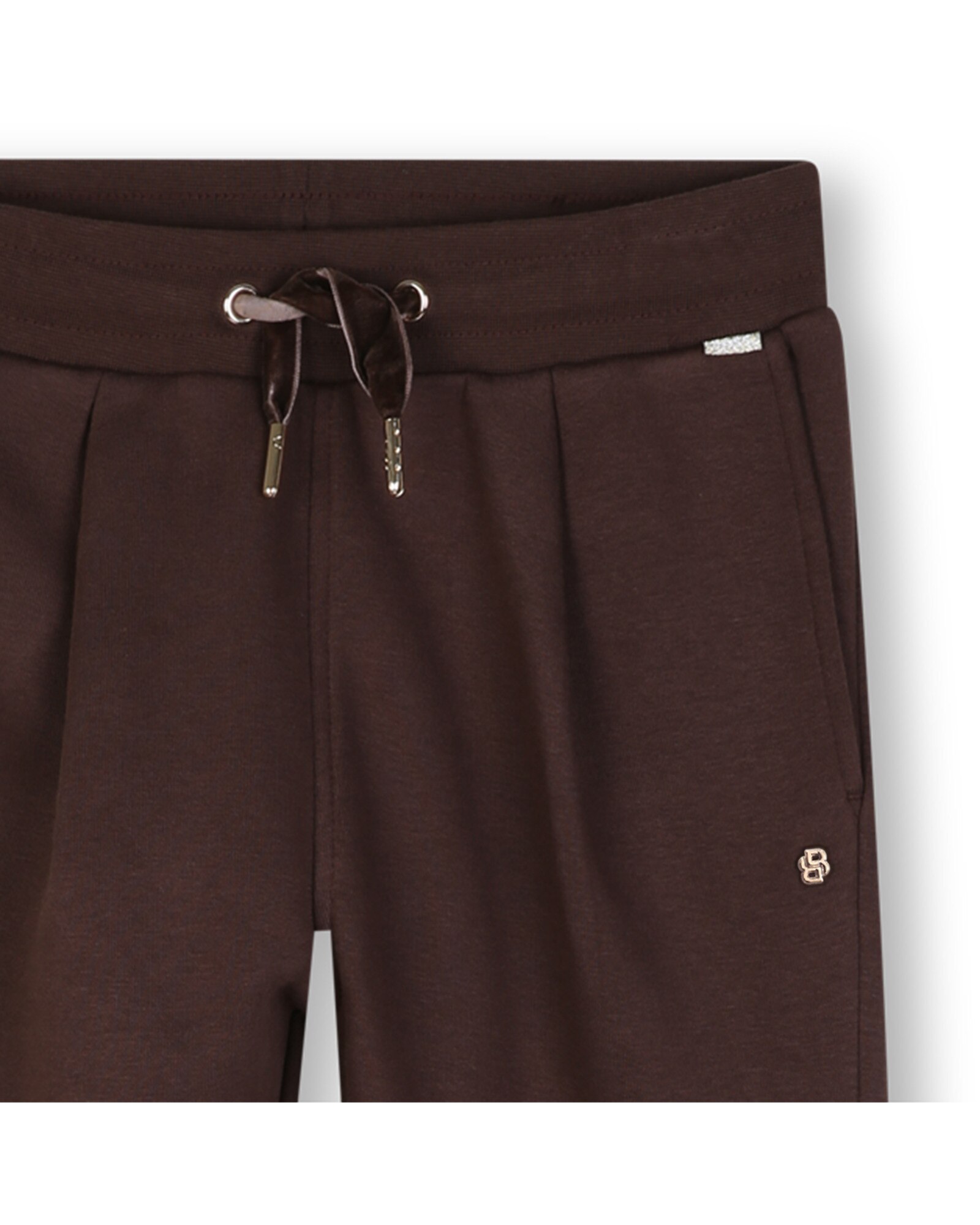 Imagen 2 de Pantalón deportivo de niña liso - BOSS Kidswear - Marrón Marrón