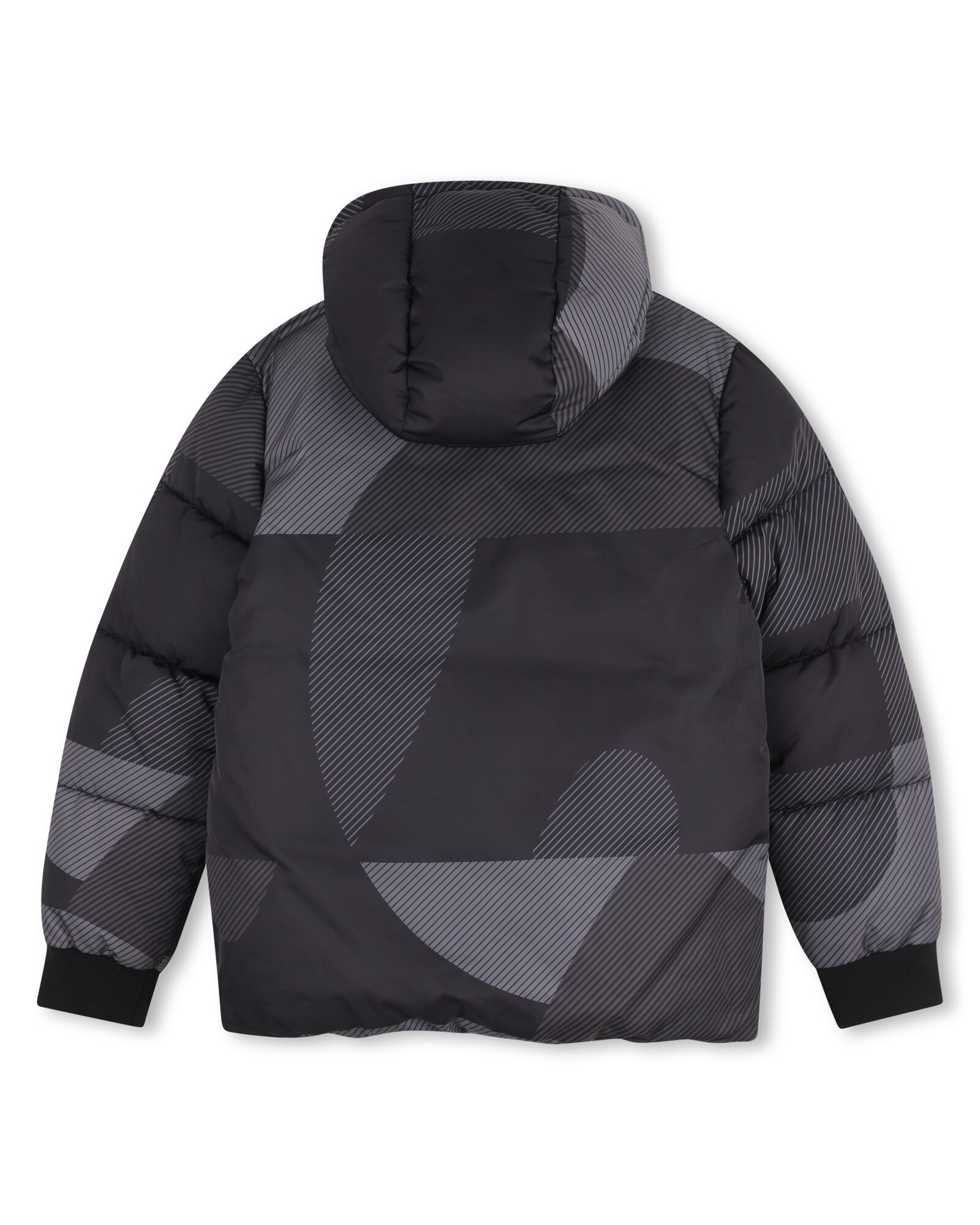 Abrigo de niño liso - BOSS Kidswear - Negro Negro-2