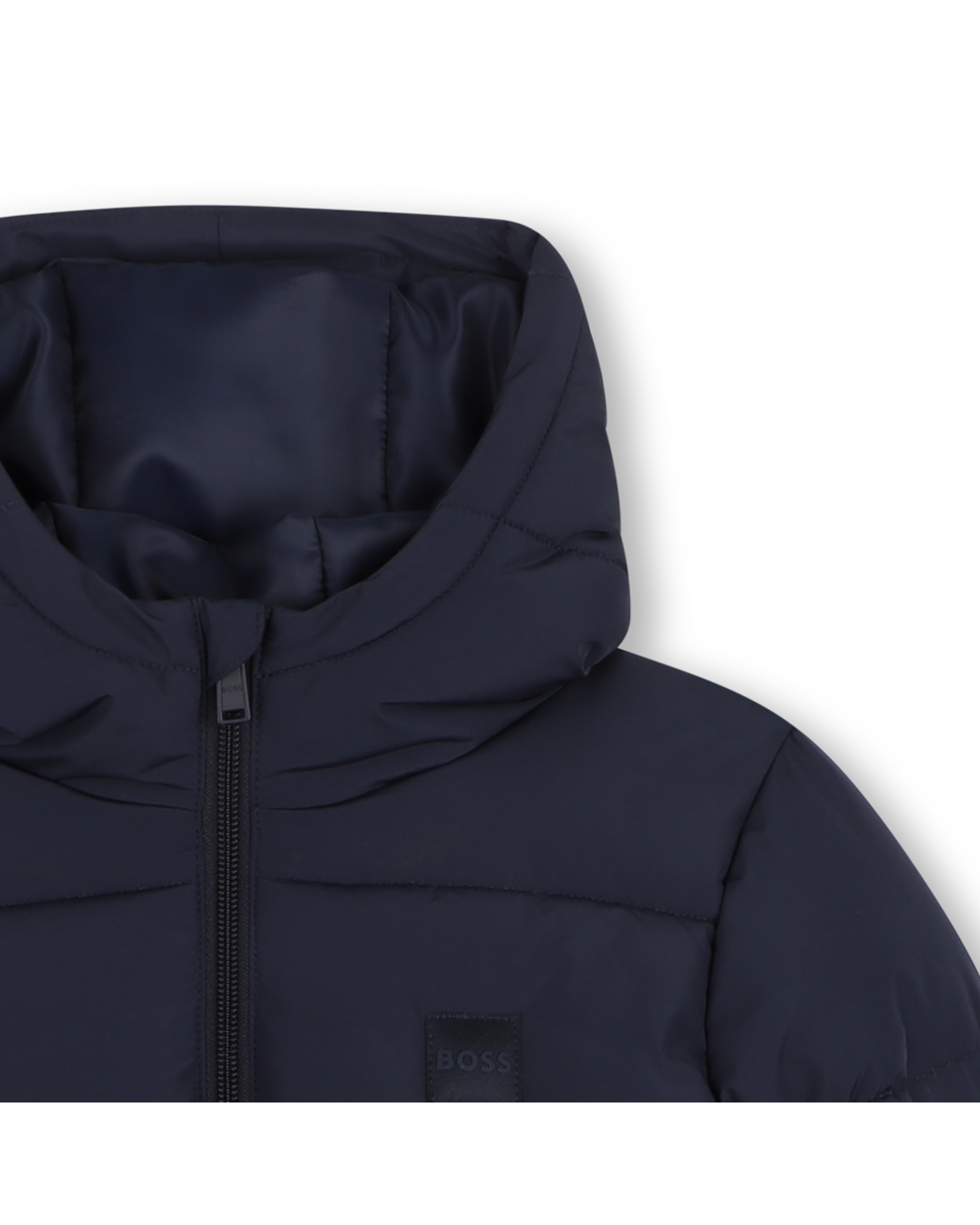 Abrigo de niño liso - BOSS Kidswear - Azul marino Azul marino-3
