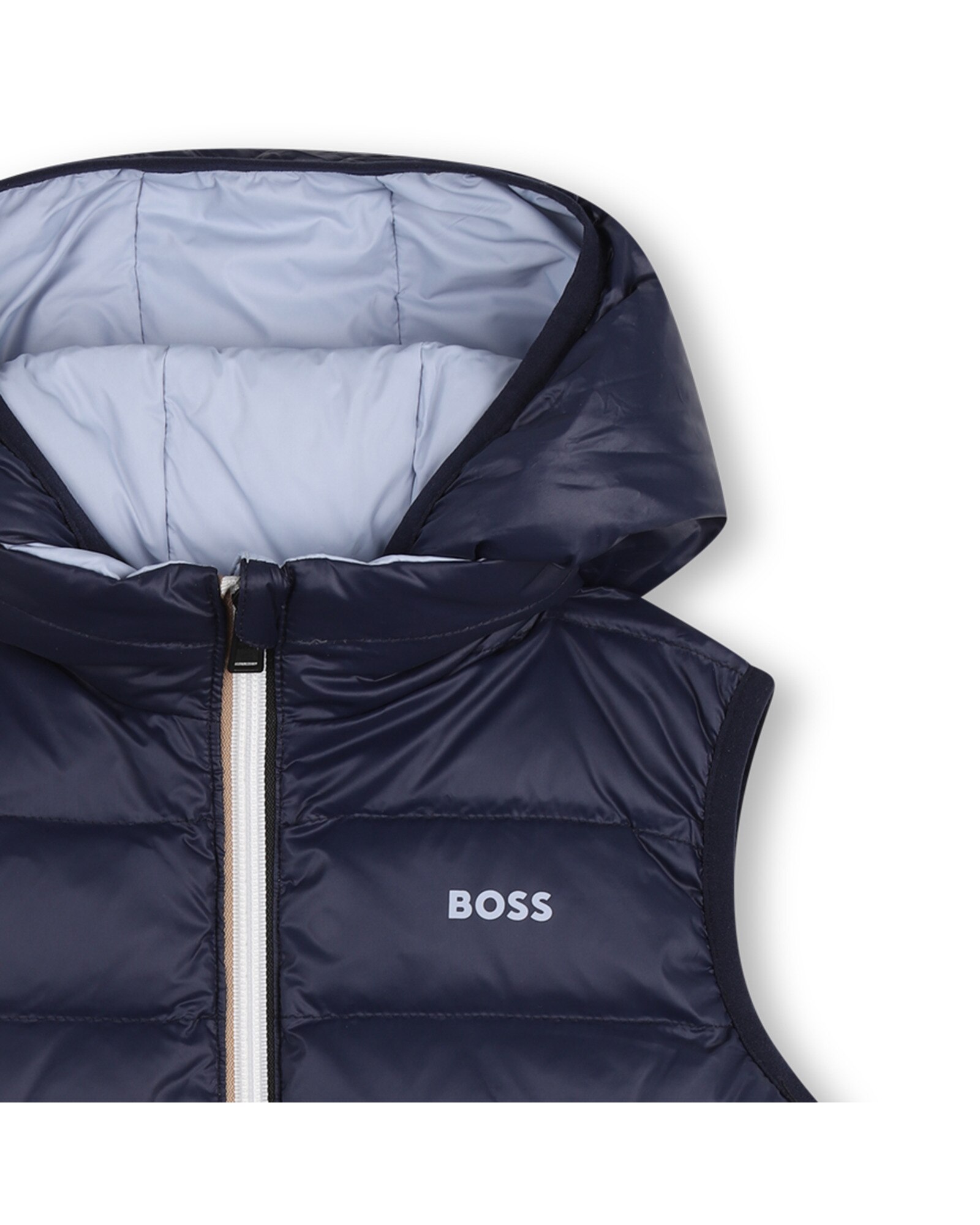 Abrigo de niño liso - BOSS Kidswear - Azul claro Azul claro-5