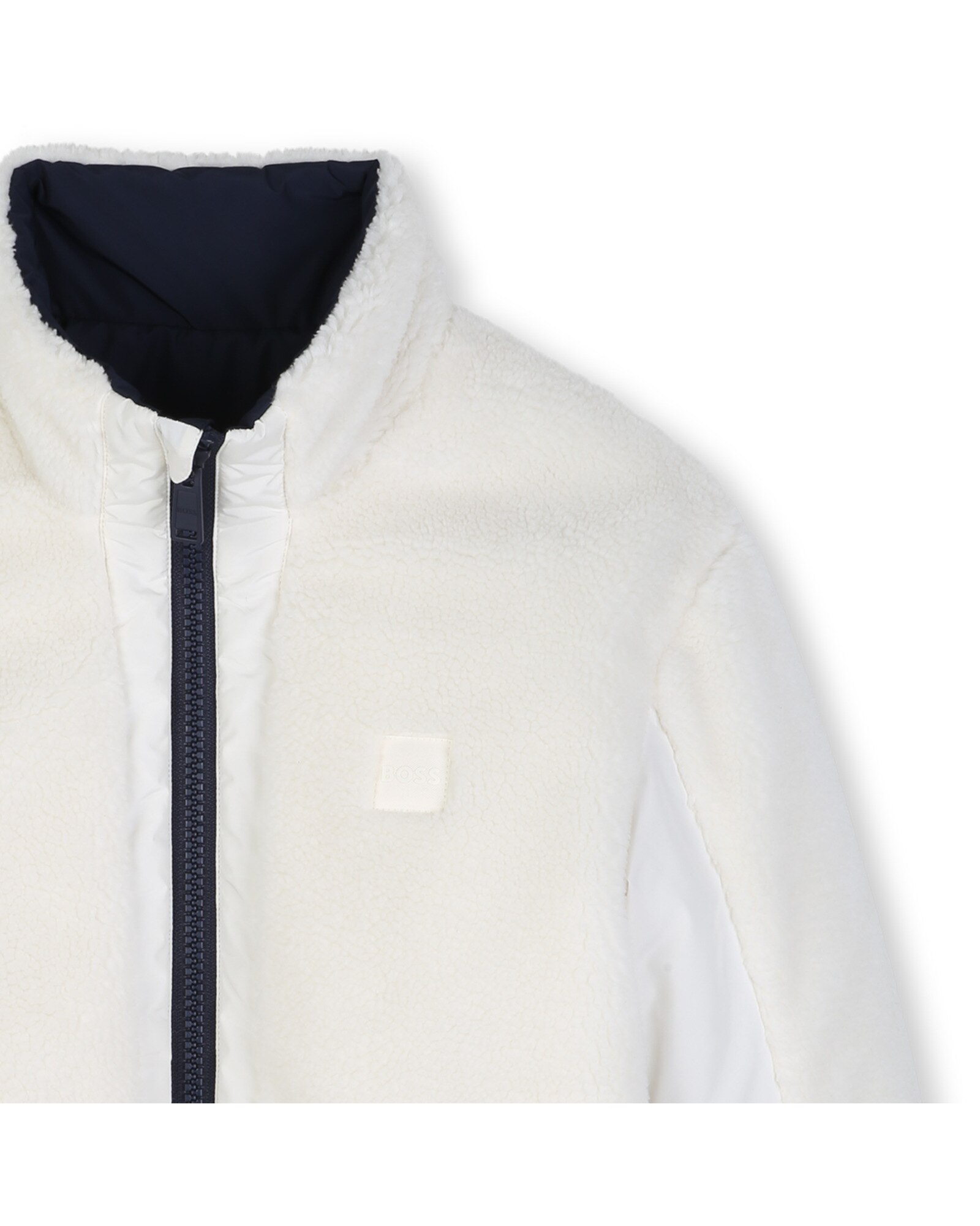 Abrigo de niño liso - BOSS Kidswear - Crudo Crudo-6