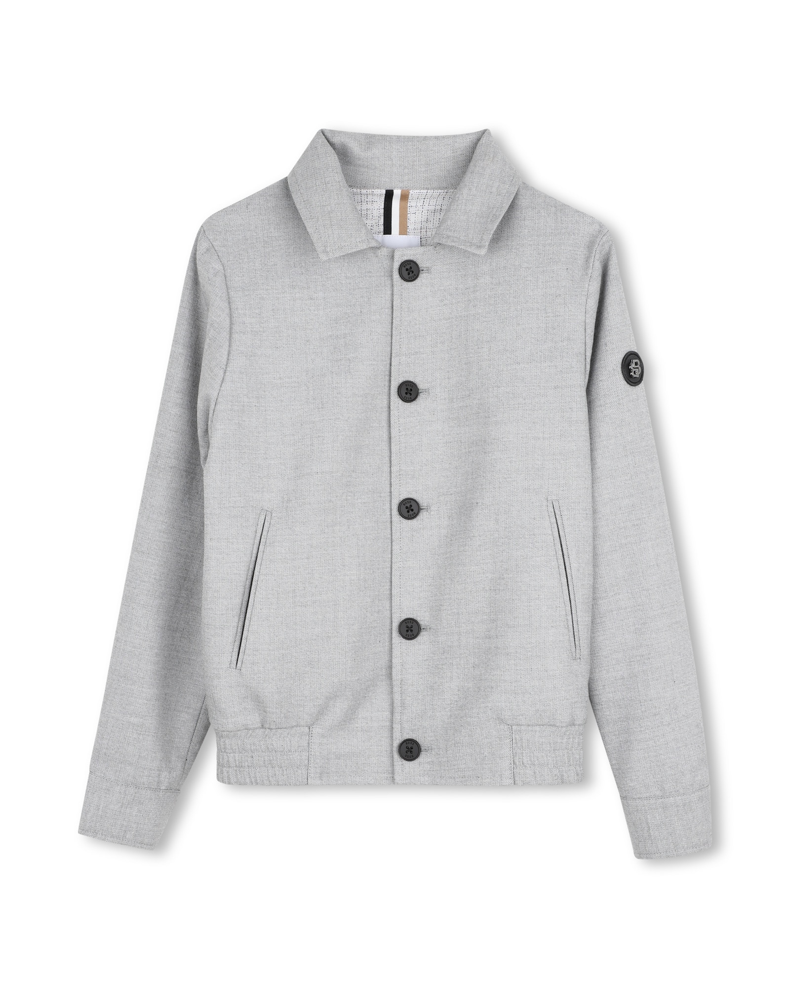 Imagen 0 de Traje de niño liso Gris