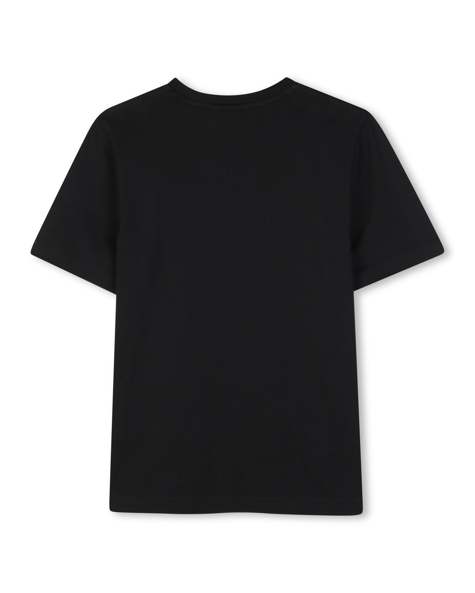 Camiseta de niño de manga corta con estampado grande - BOSS Kidswear - Negro Negro-3