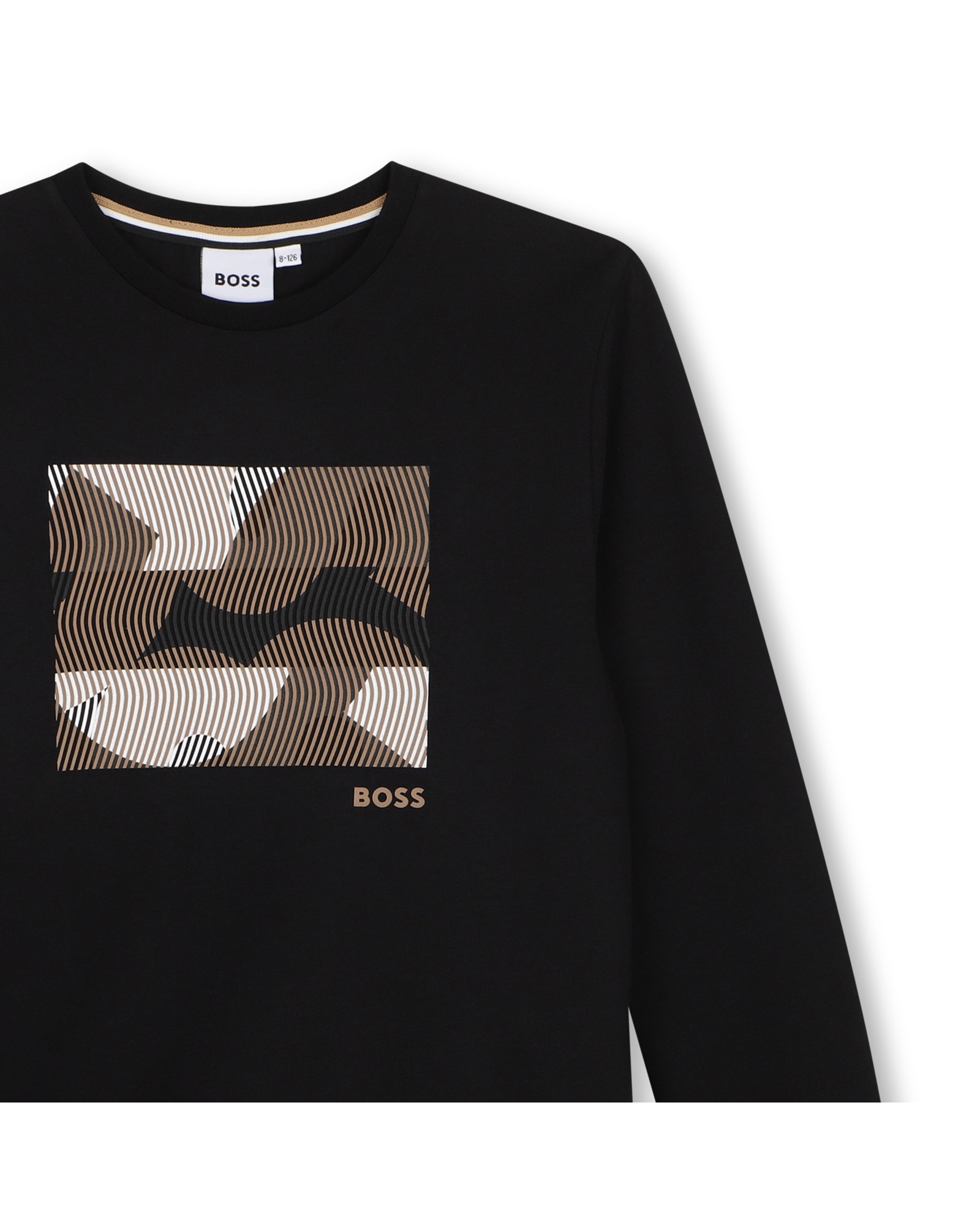 Imagen 2 de Camiseta de niño de manga larga con fantasía - BOSS Kidswear - Negro Negro