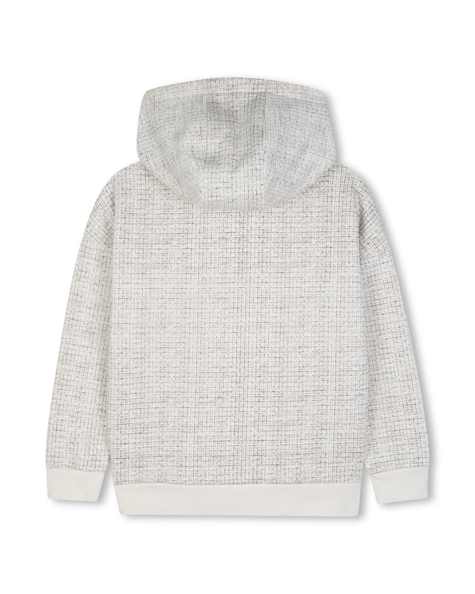 Imagen 3 de Sudadera con capucha de niño con cuadros - BOSS Kidswear - Crudo Crudo