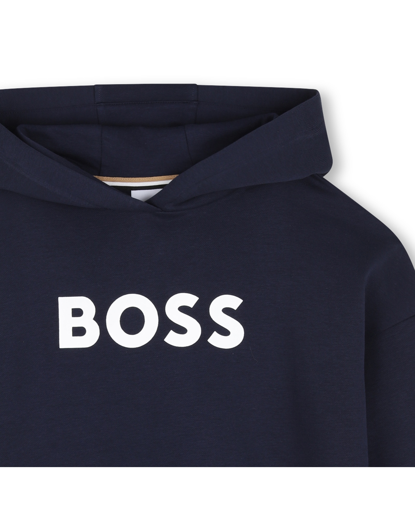 Sudadera con capucha de niño con estampado grande - BOSS Kidswear - Azul marino Azul marino-2