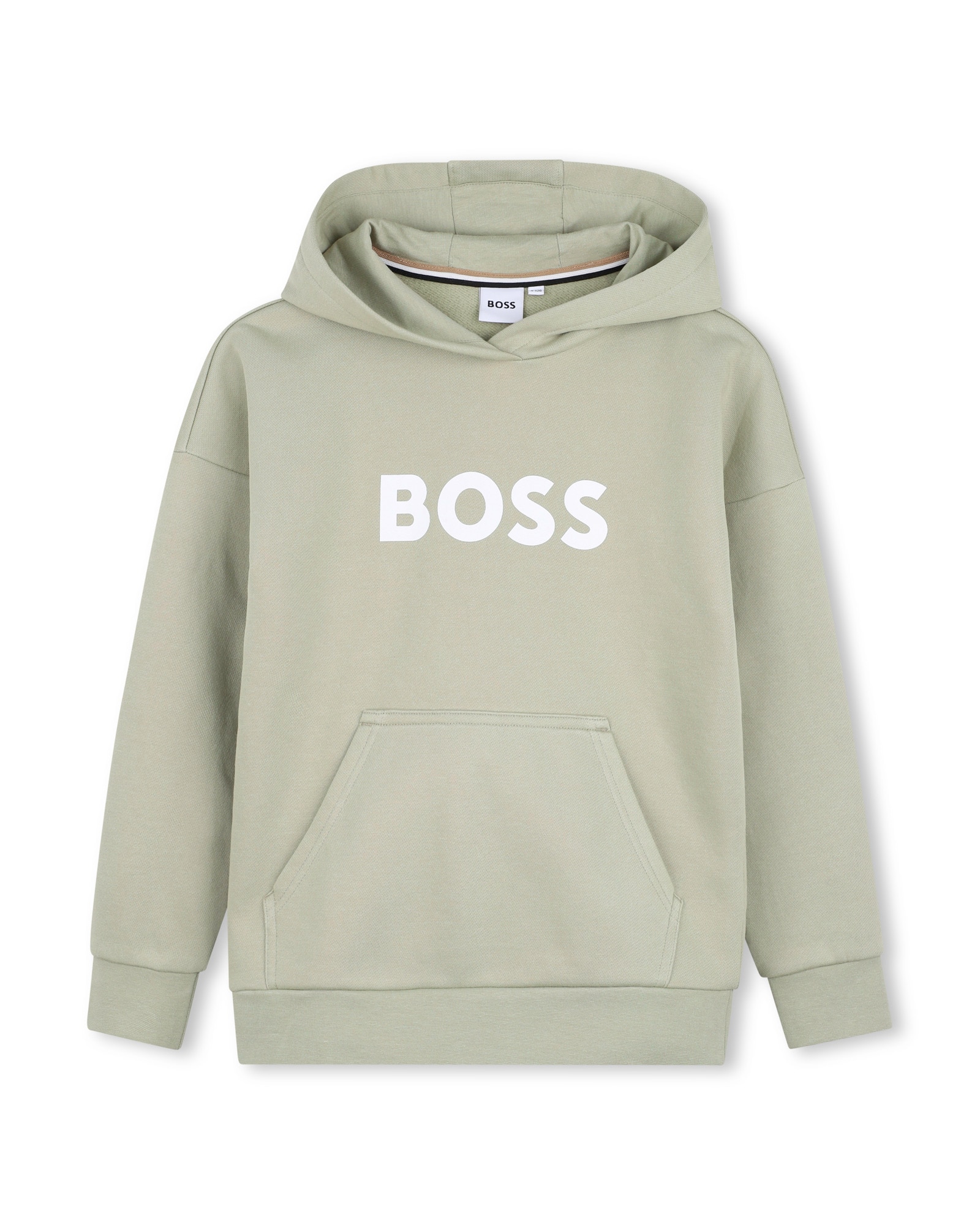 Imagen 0 de Sudadera con capucha de niño con estampado grande Verde