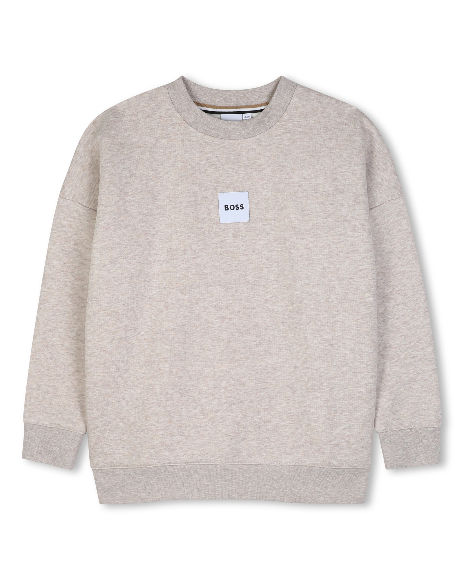 Imagen 1 de Sudadera con capucha de niño con estampado grande - BOSS Kidswear - Crudo Crudo