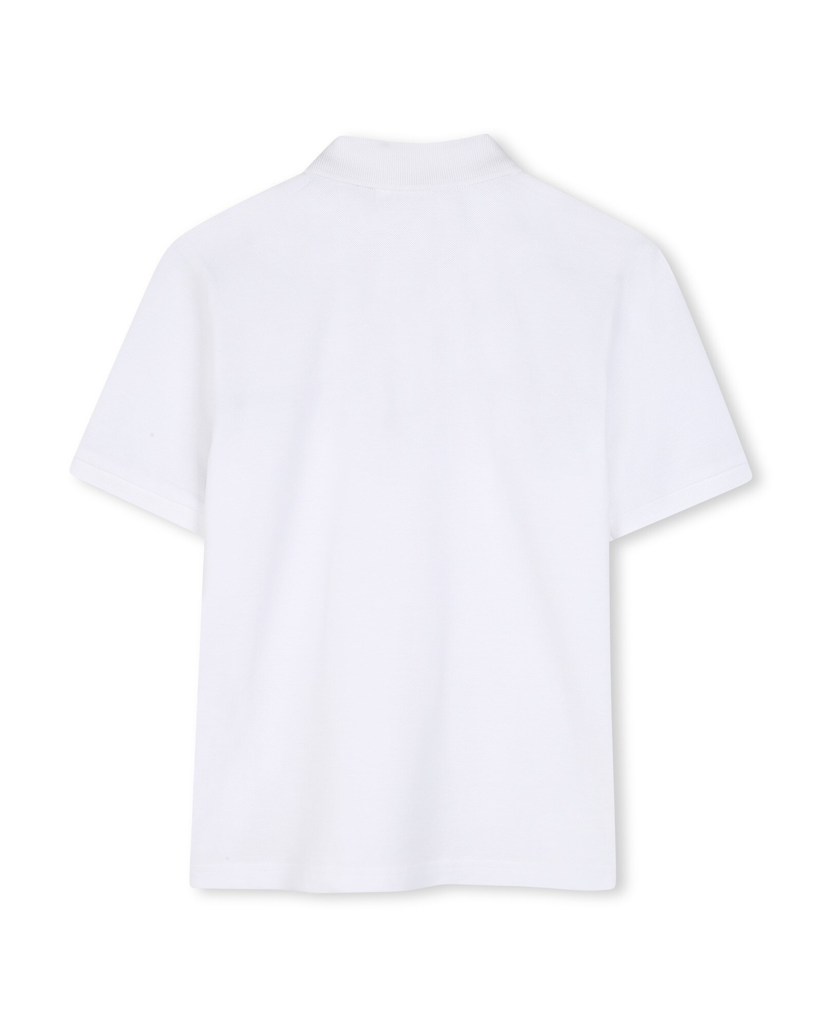 Polo de niño de manga corta liso - BOSS Kidswear - Blanco Blanco-3