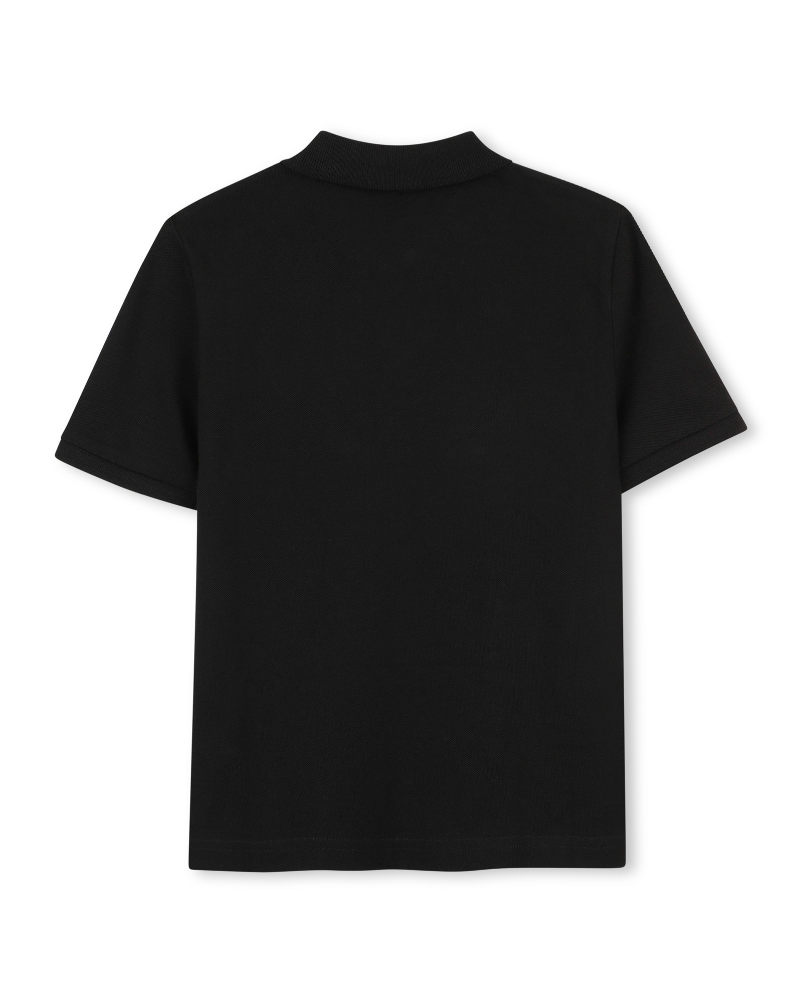 Polo de niño de manga corta liso - BOSS Kidswear - Negro Negro-3