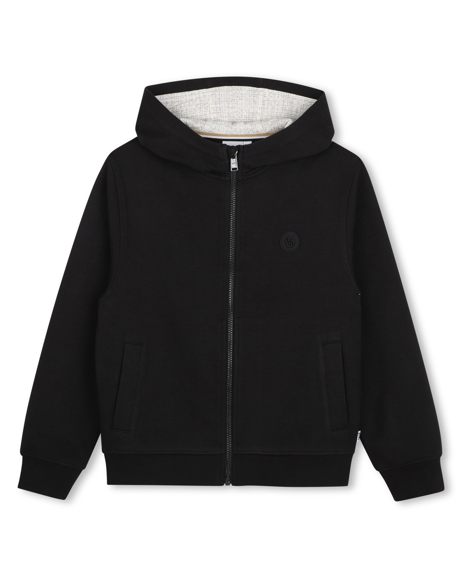 Imagen 0 de Sudadera sin capucha de niño liso Negro