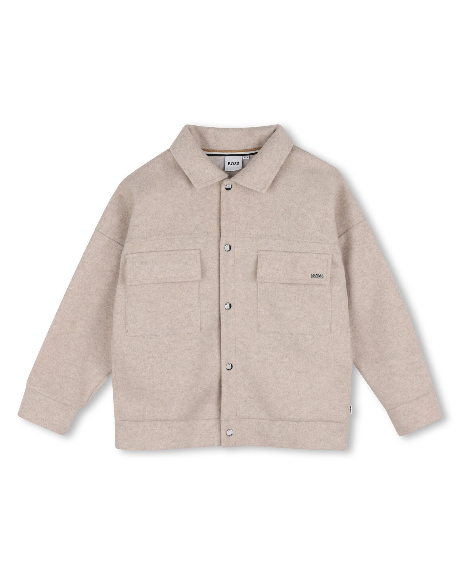 Imagen 0 de Chaqueta de punto de niño liso Crudo