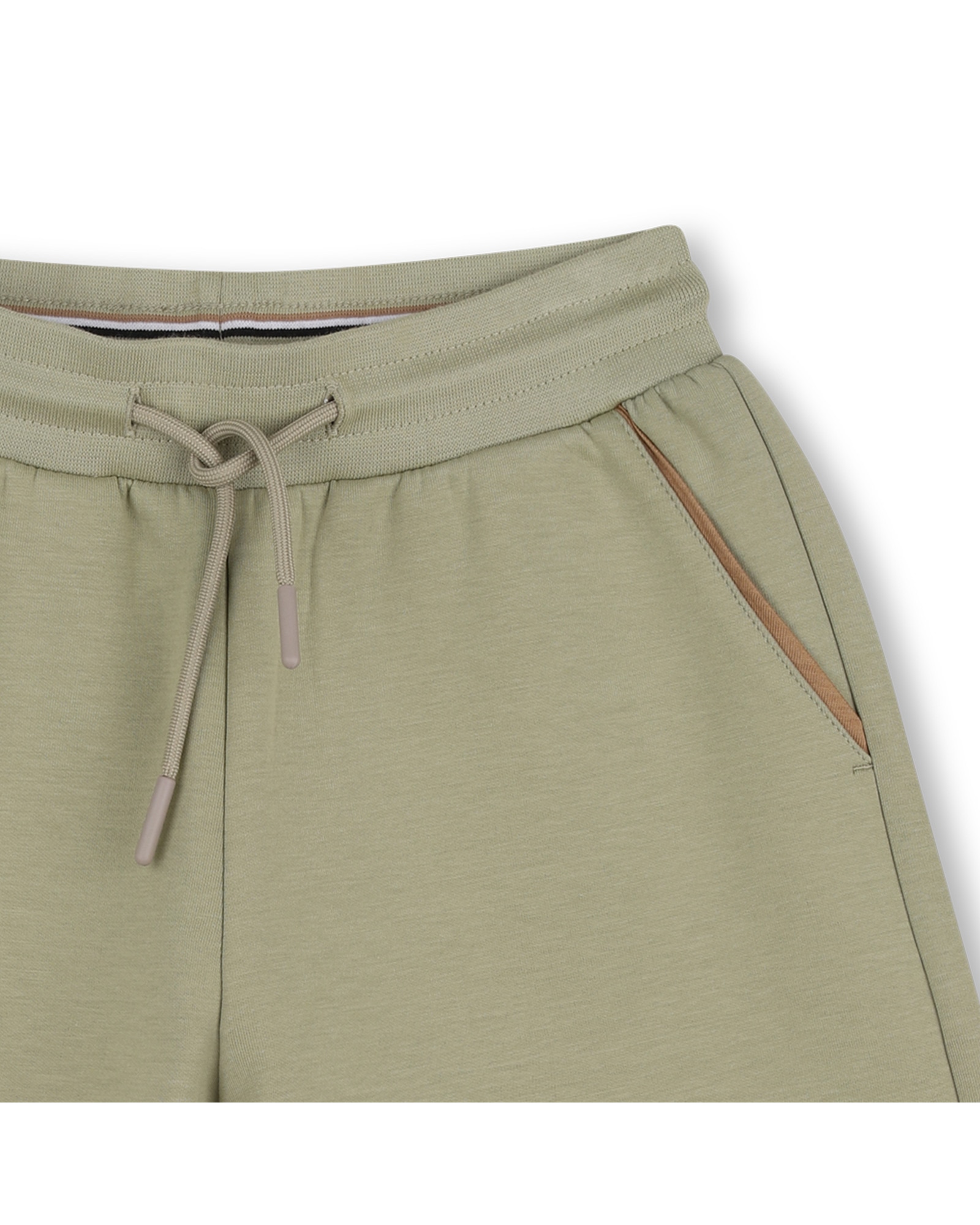 Bermuda de niño liso - BOSS Kidswear - Verde Verde-2