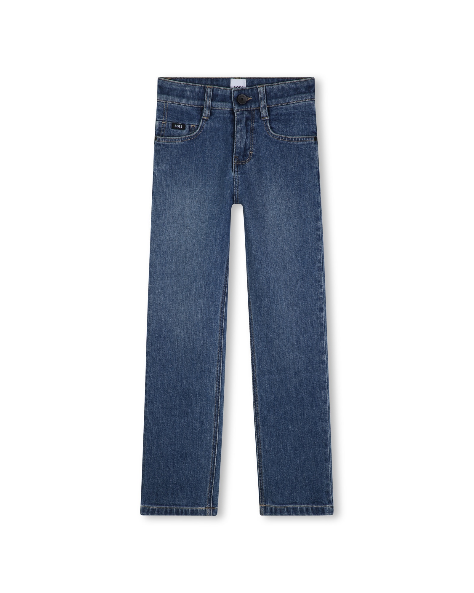 Vaquero de niño liso - BOSS Kidswear - Azul Azul-1