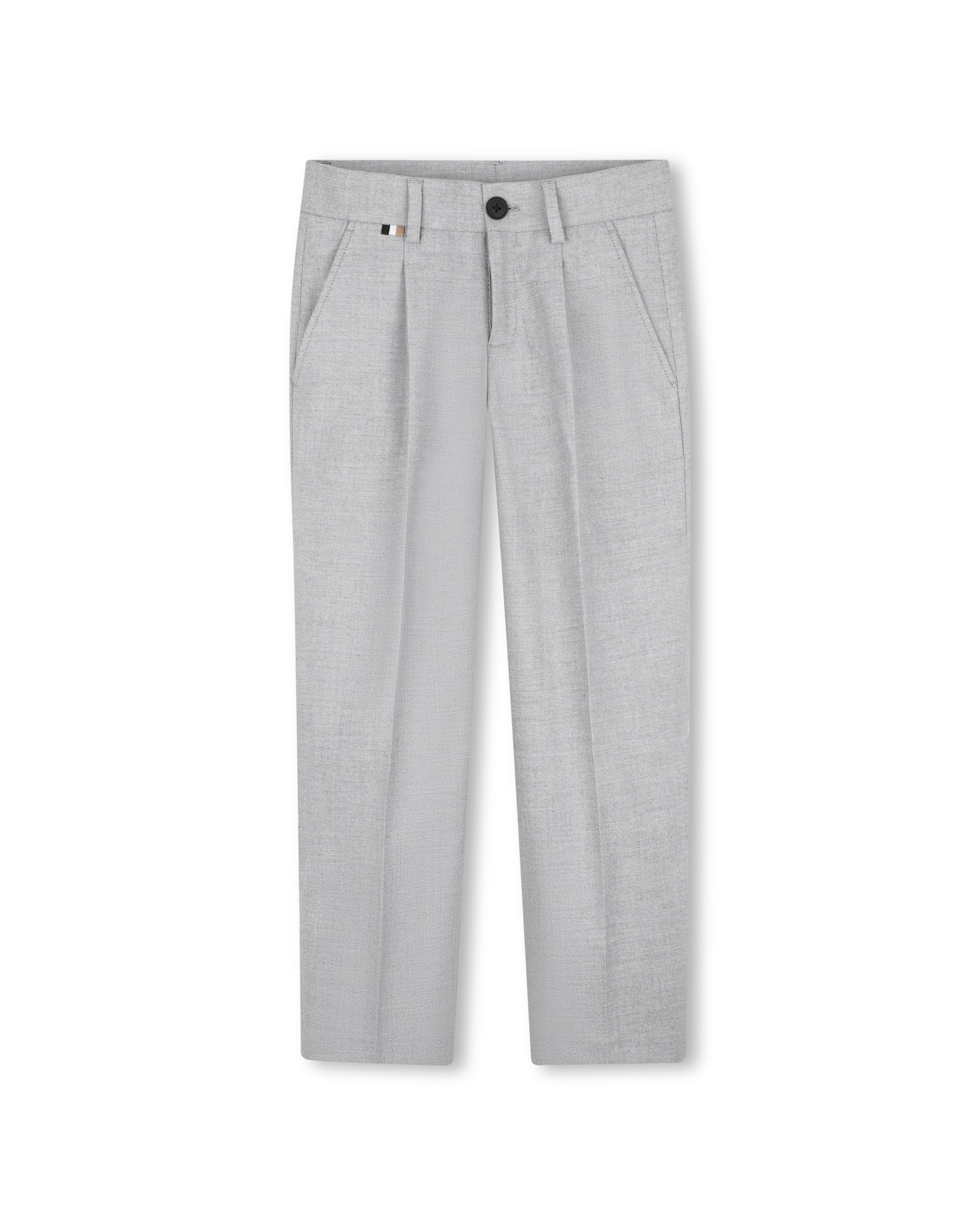 Imagen 0 de Pantalón de traje de niño liso Gris