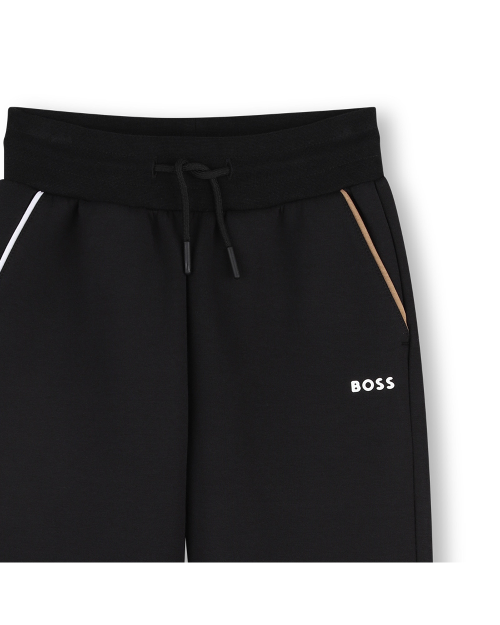 Imagen 2 de Pantalón cinco bolsillos de niño liso - BOSS Kidswear - Negro Negro