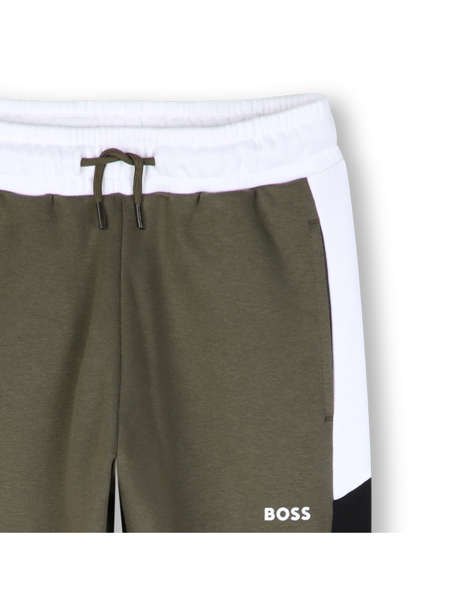 Imagen 2 de Pantalón cinco bolsillos de niño con fantasía - BOSS Kidswear - Verde Verde