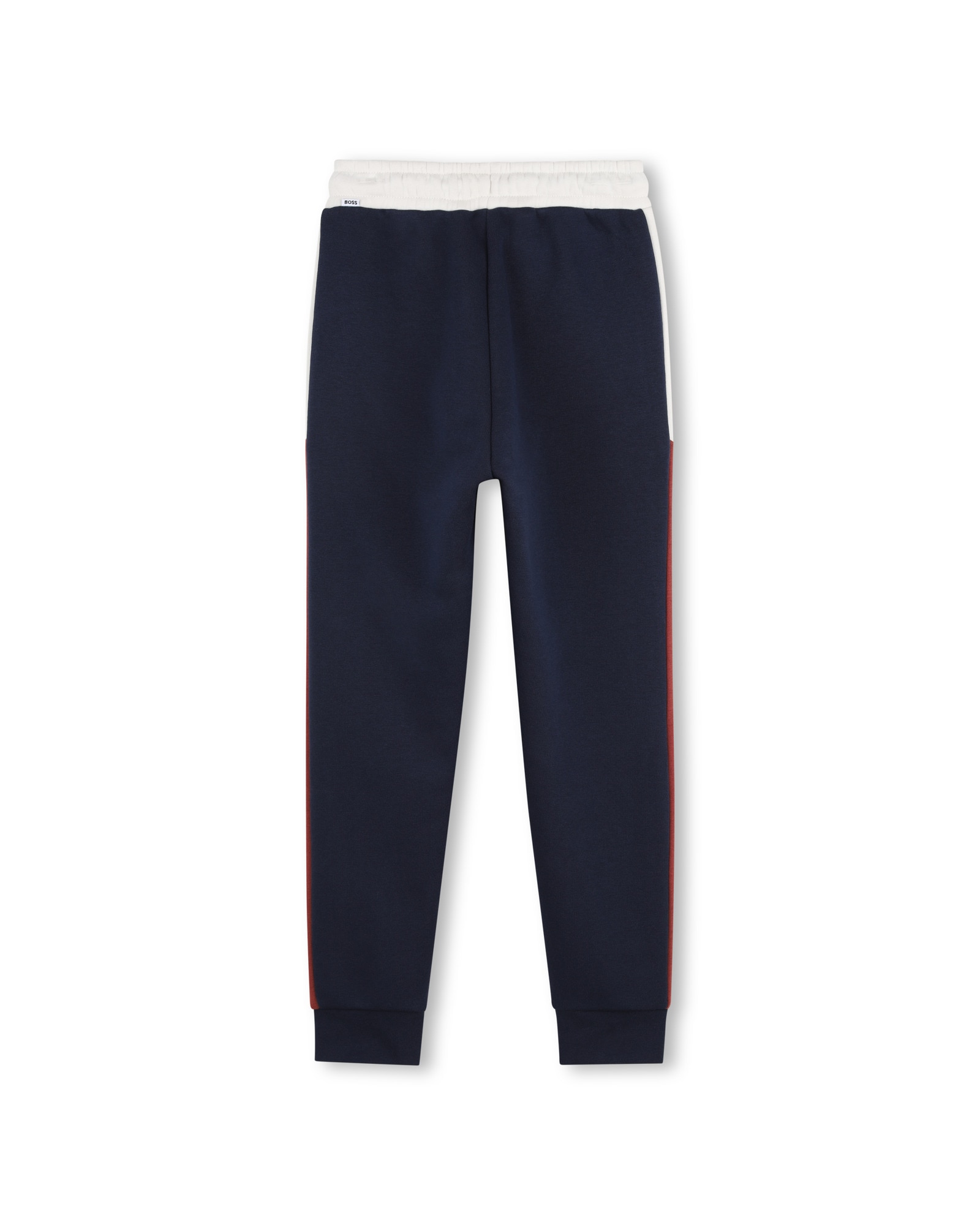Imagen 3 de Pantalón cinco bolsillos de niño con fantasía - BOSS Kidswear - Azul marino Azul marino