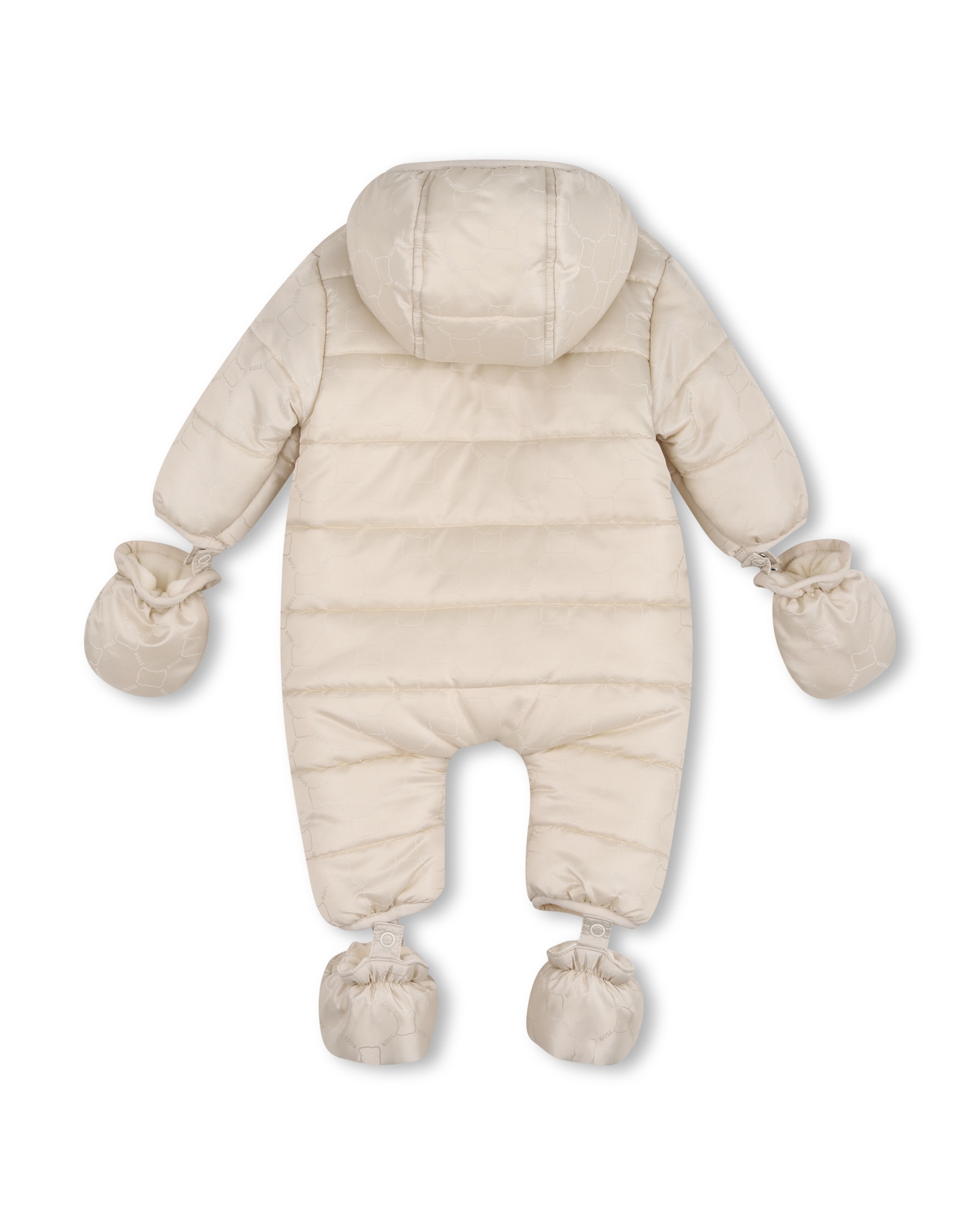 Saco de cuna de bebé niño con estampado grande - BOSS Kidswear - Crudo Crudo-2