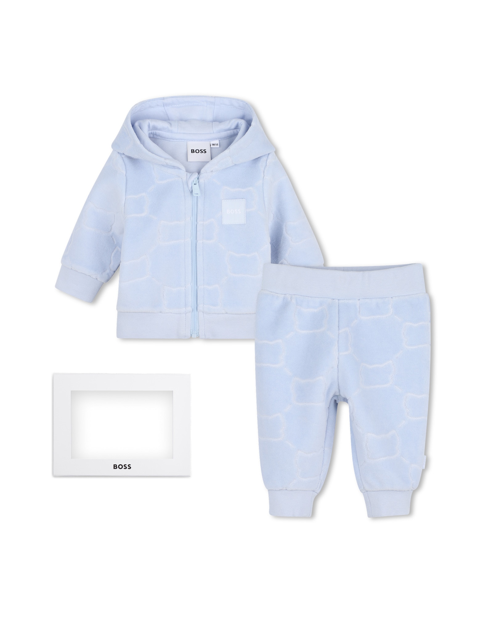 Imagen 1 de Conjunto de bebé niño con estampado grande Azul claro