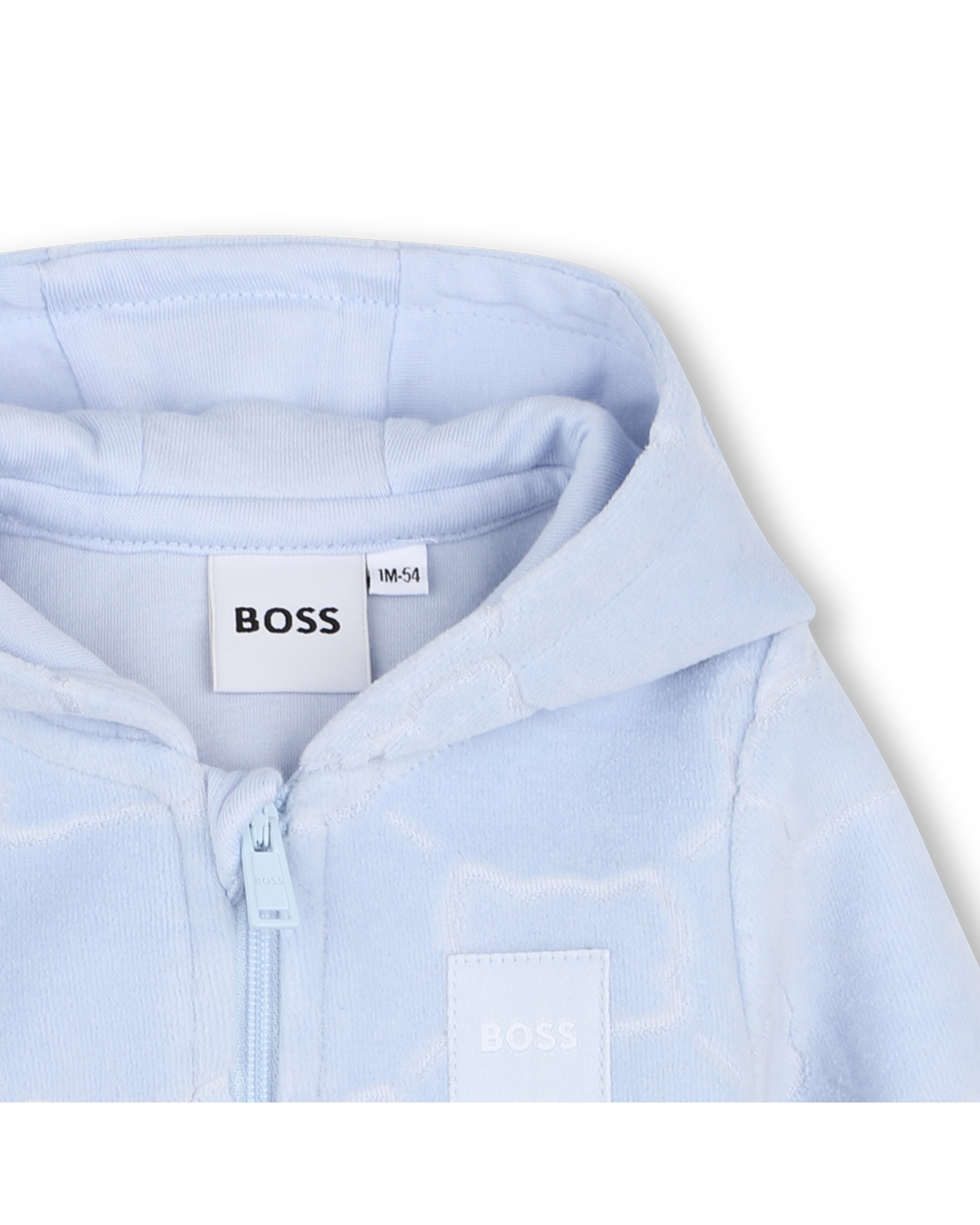 Imagen 8 de Conjunto de bebé niño con estampado grande - BOSS Kidswear - Azul claro Azul claro
