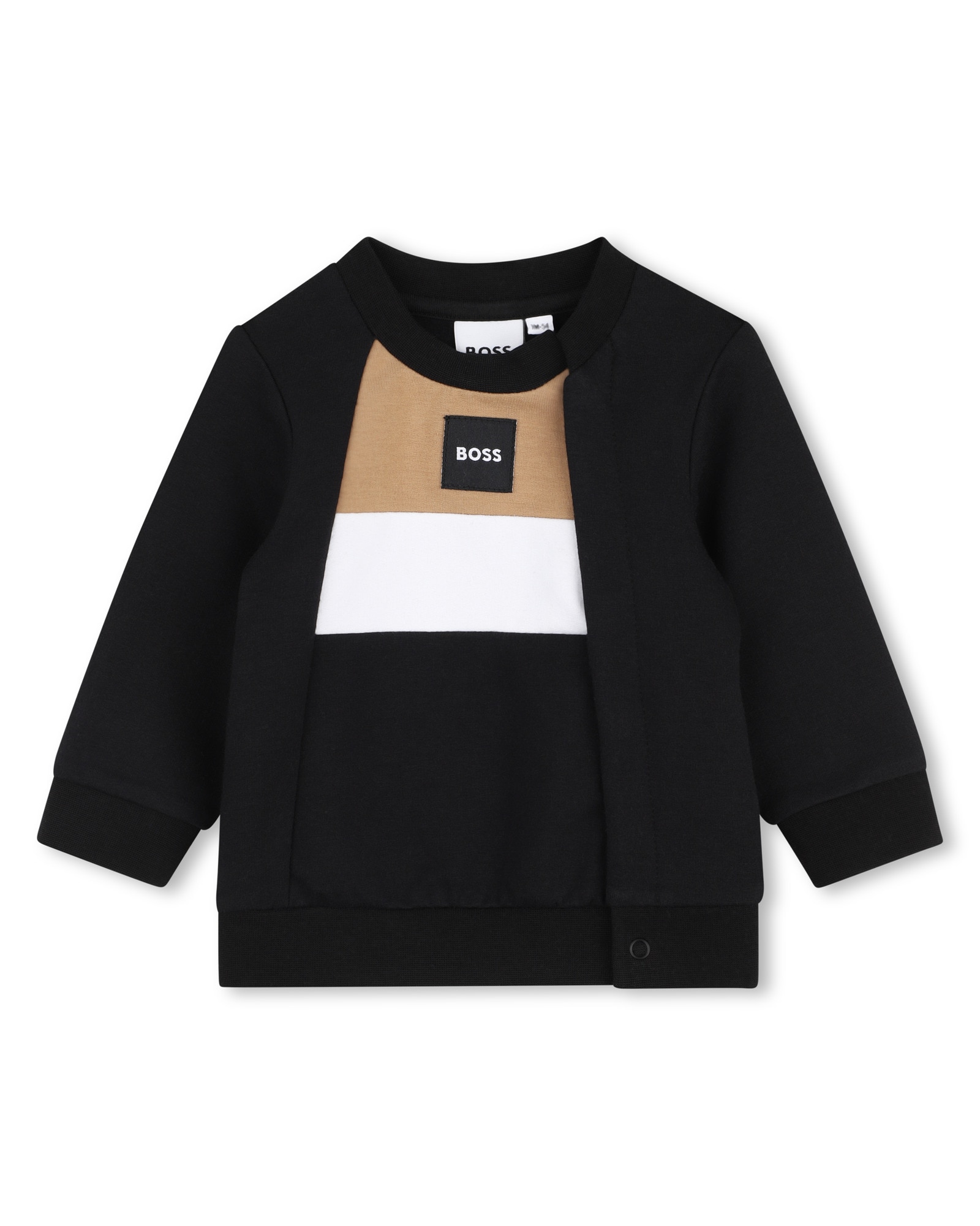 Imagen 2 de Conjunto de bebé niño con estampado grande - BOSS Kidswear - Negro Negro