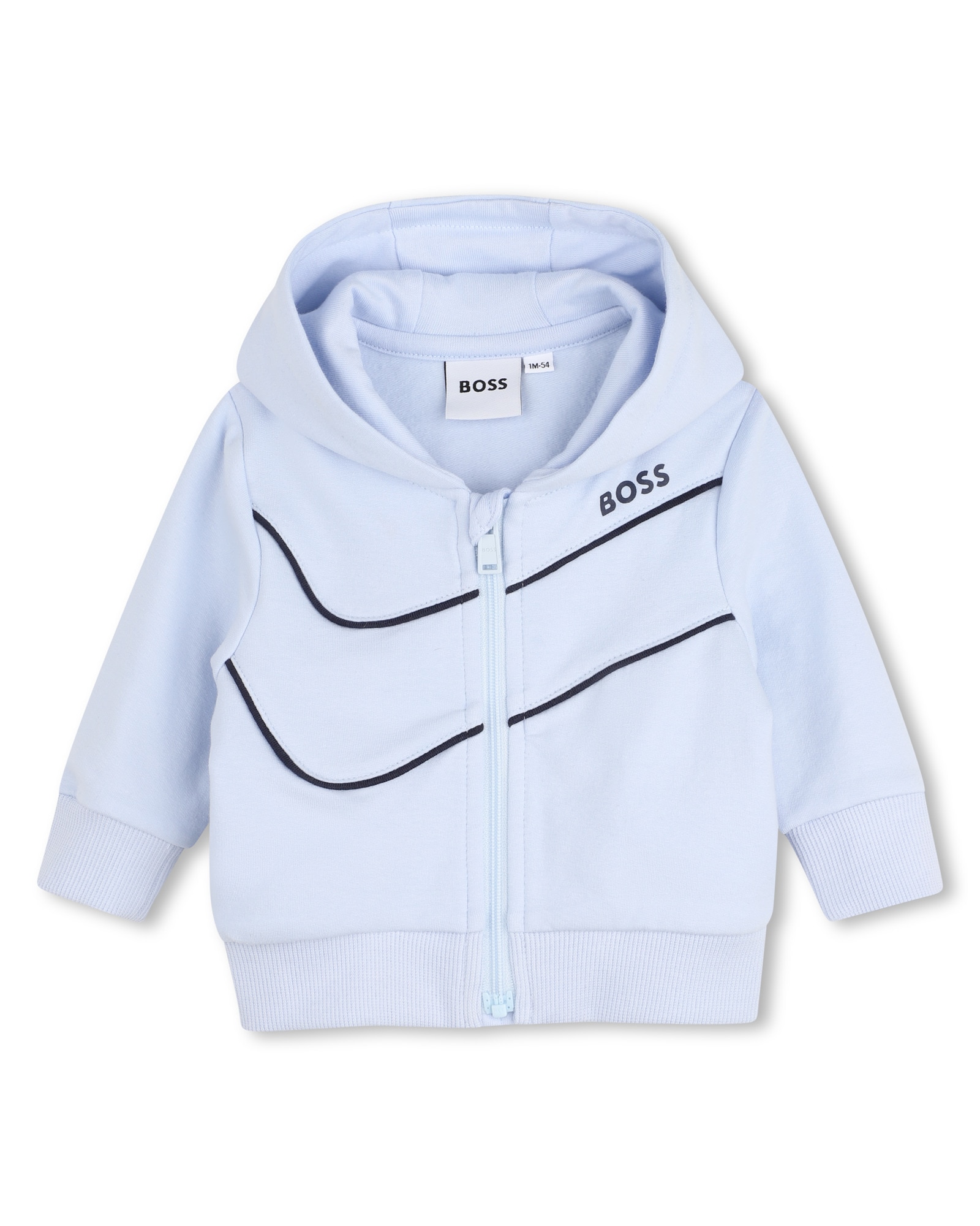Imagen 2 de Conjunto de bebé niño con estampado grande - BOSS Kidswear - Azul claro Azul claro