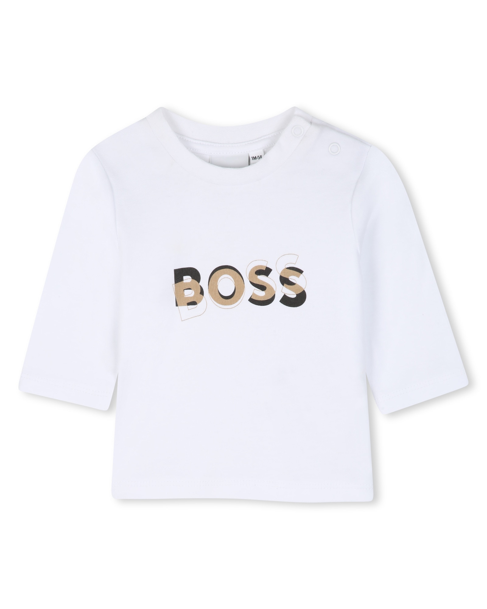 Conjunto de bebé niño con estampado grande - BOSS Kidswear - Marrón claro Marrón claro-5