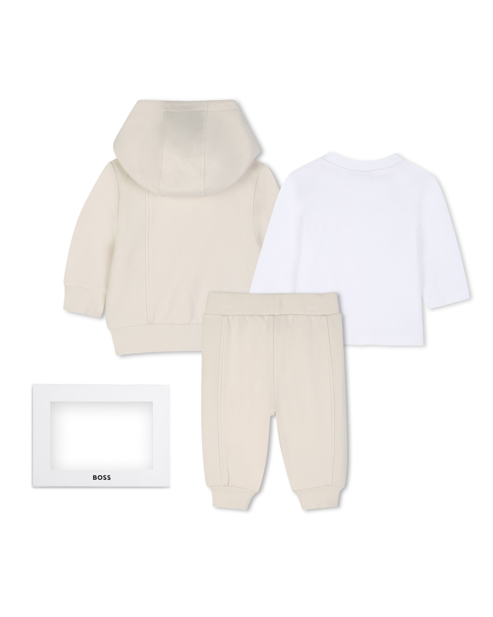 Imagen 3 de Conjunto de bebé niño con estampado grande - BOSS Kidswear - Crudo Crudo