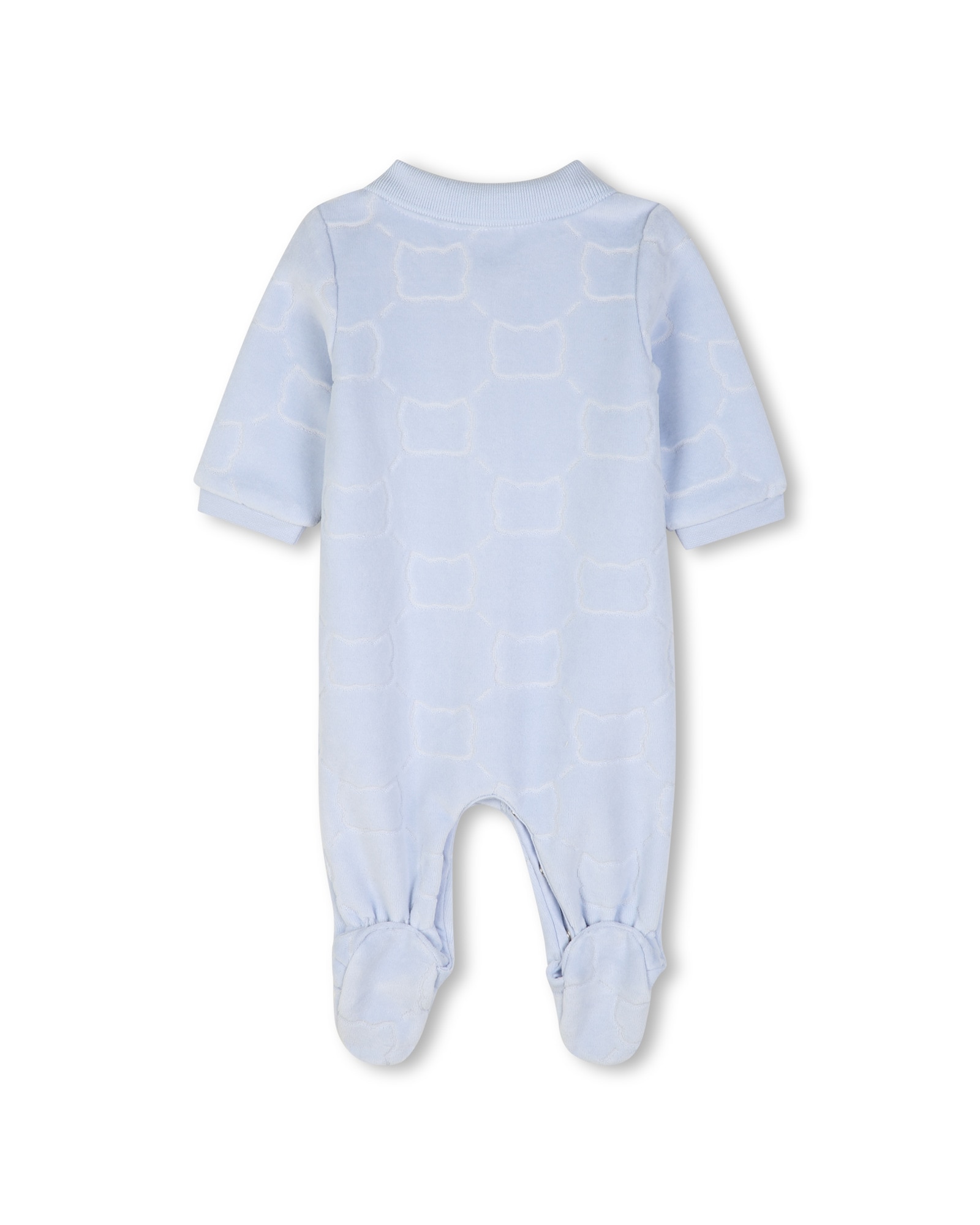 Pijama completo de bebé niño de manga larga con estampado grande - BOSS Kidswear - Azul claro Azul claro-4