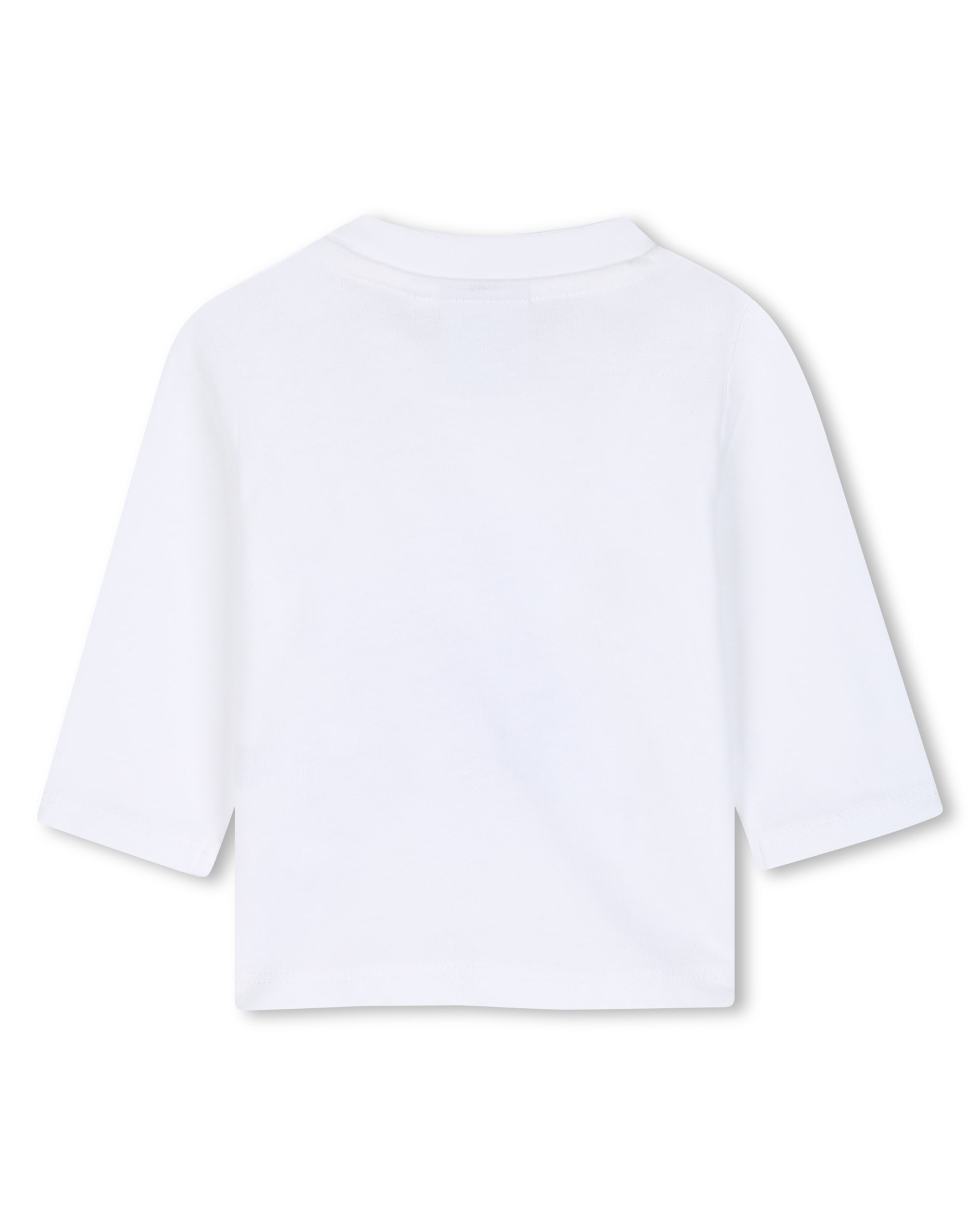 Imagen 3 de Camiseta de bebé niño de manga larga con estampado grande - BOSS Kidswear - Blanco Blanco