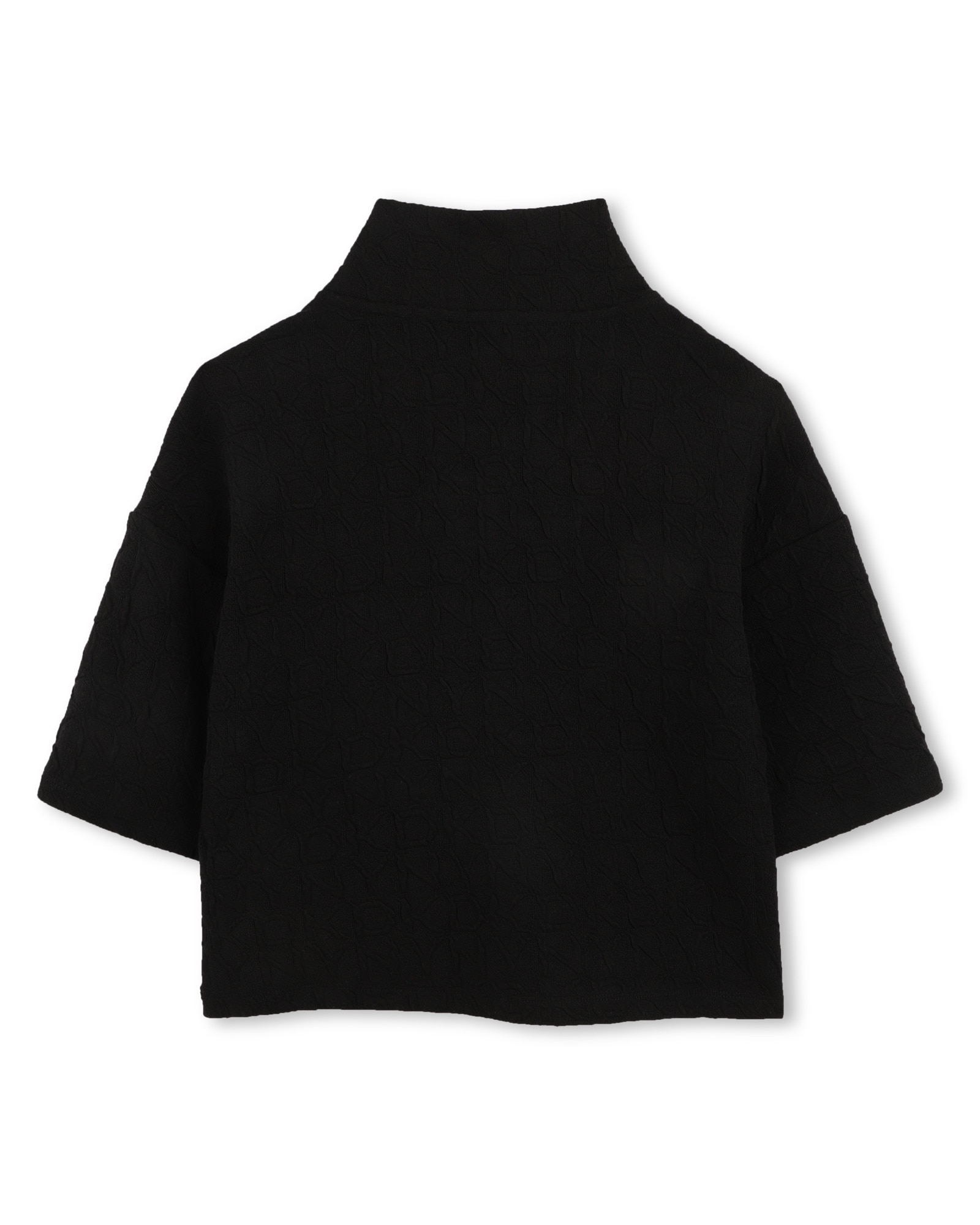 Imagen 3 de Camiseta de niña de manga corta liso - DKNY - Negro Negro