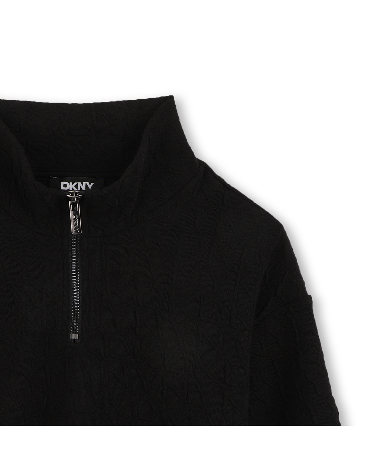 Imagen 2 de Camiseta de niña de manga corta liso - DKNY - Negro Negro