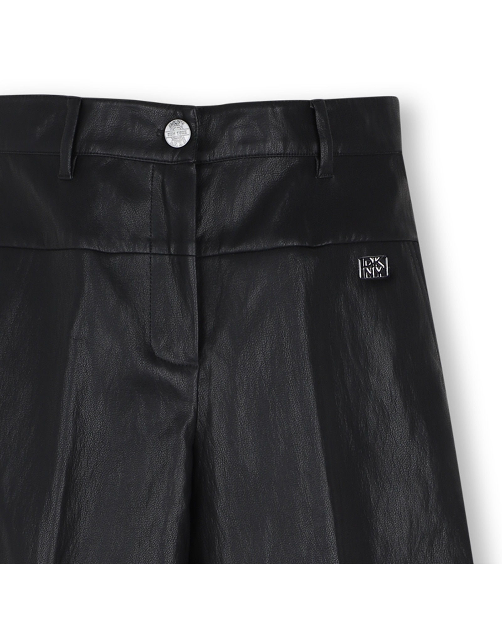 Imagen 2 de Pantalón cinco bolsillos de niña liso - DKNY - Negro Negro